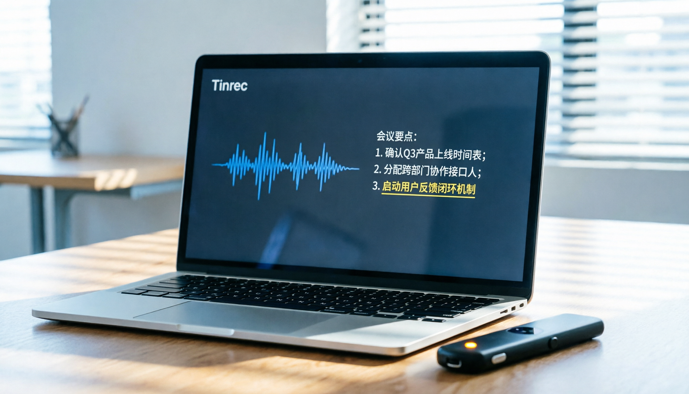 想免費把錄音轉文字？5款AI工具幫你快速出稿與整理（含Tinrec實測）