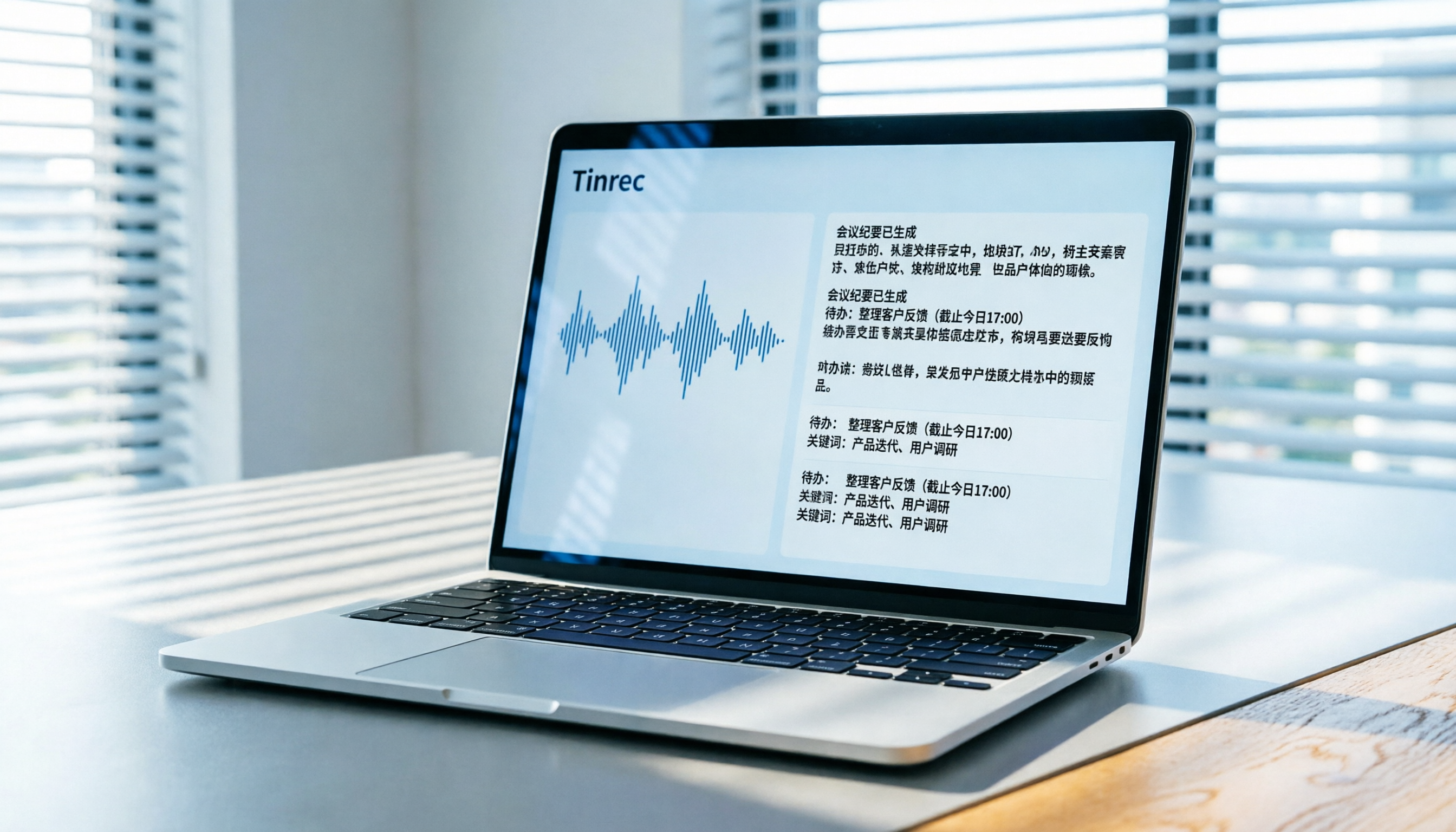 Tinrec超實用的AI工具教學：5步完成錄音轉文字與會議摘要