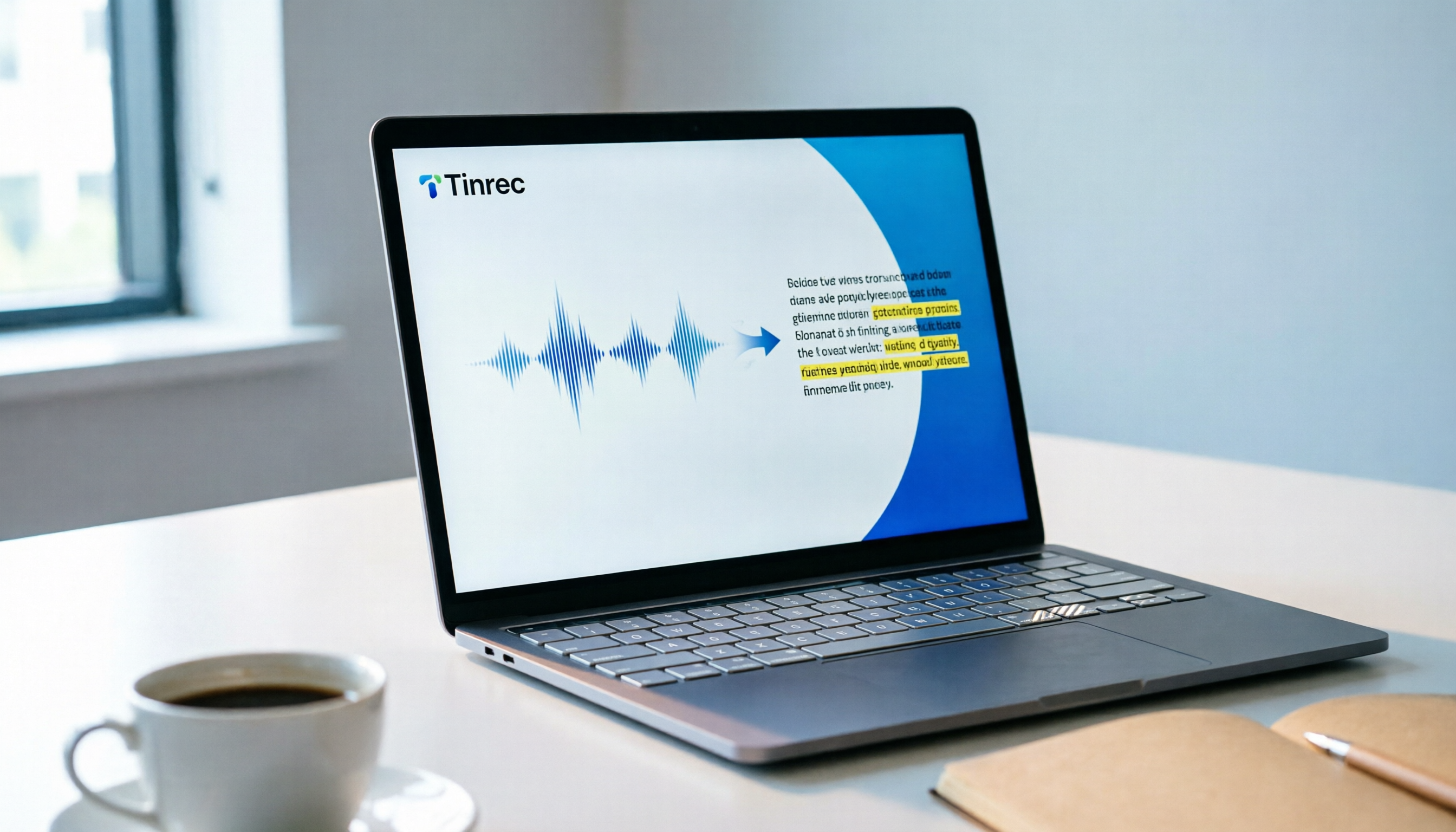 Tinrec 免費音訊轉換文字教程：4步完成逐字稿與AI摘要實操
