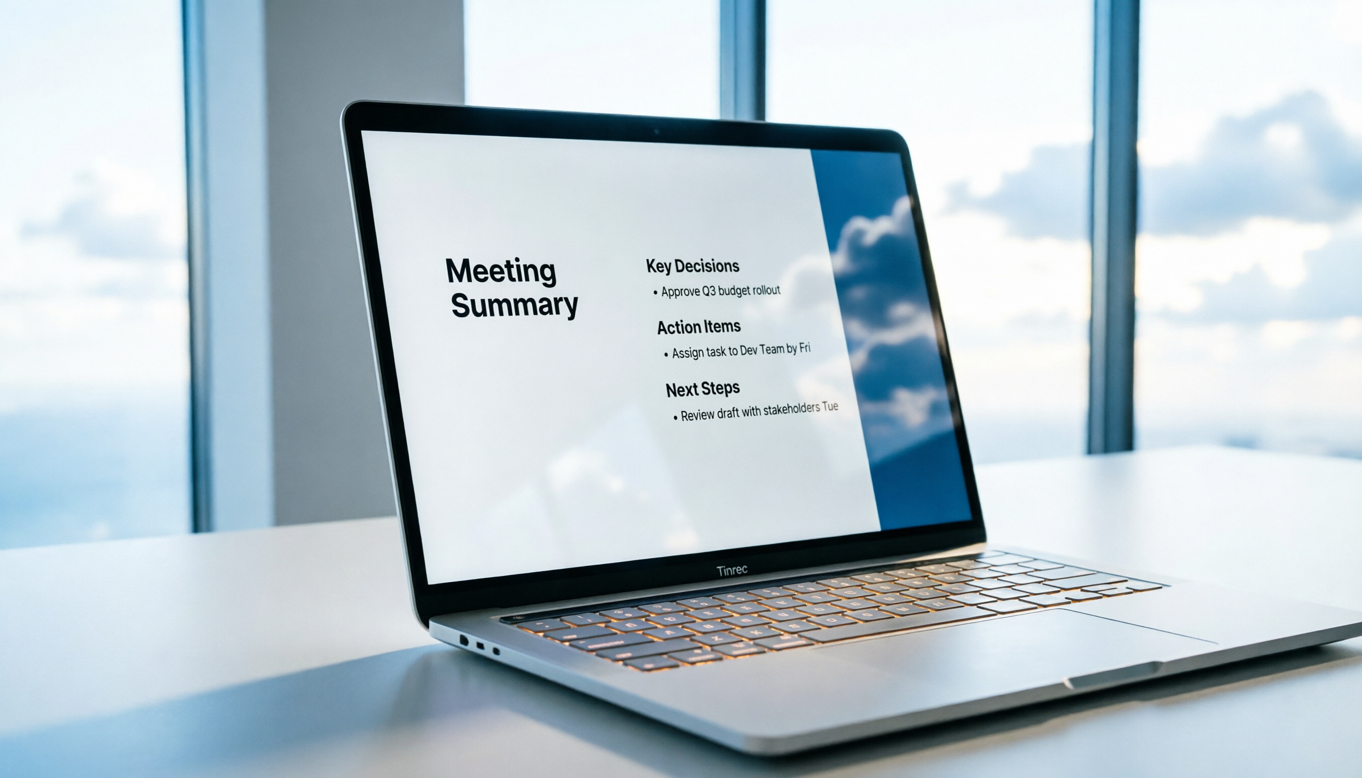 想免費整理會議錄音？6款AI工具幫你快速出稿與摘要（含Tinrec實測）