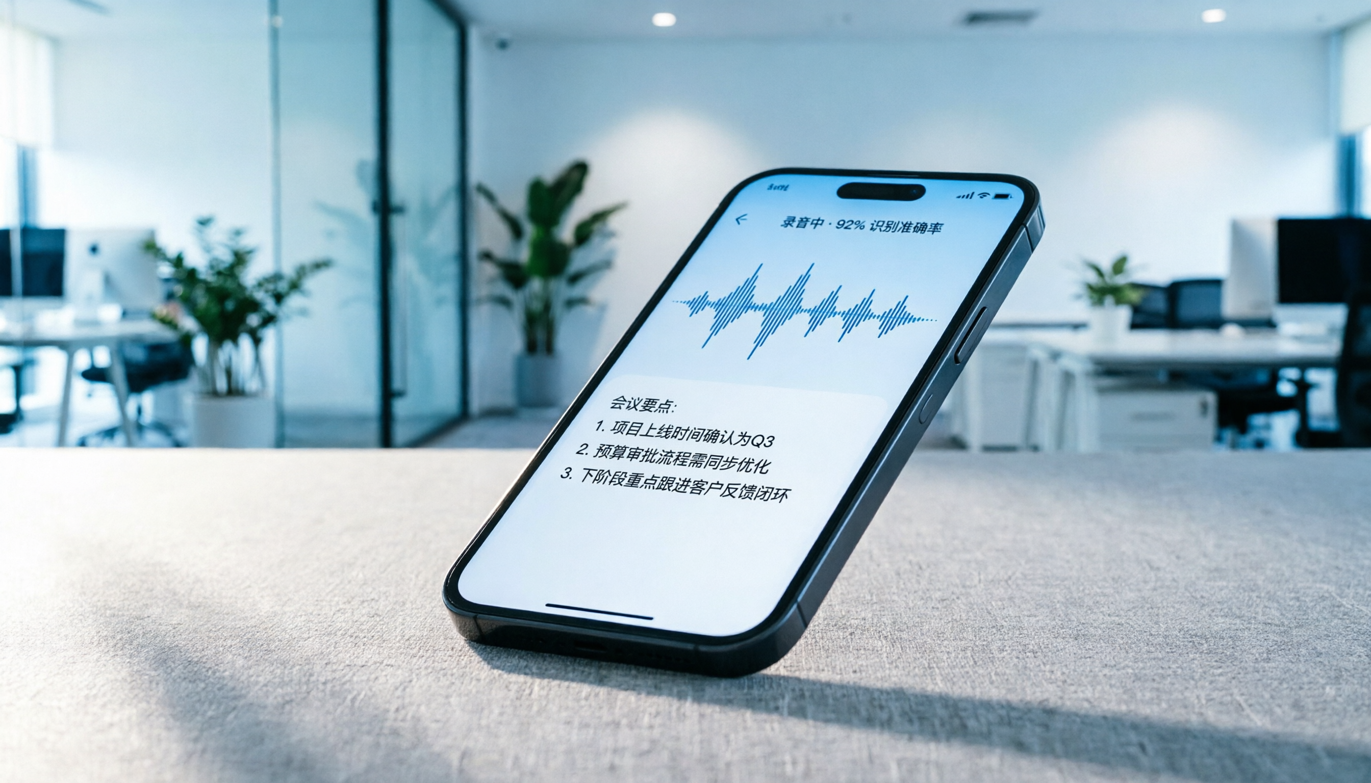 Tinrec 手機錄音文字轉換教程：5步完成逐字稿生成與AI摘要