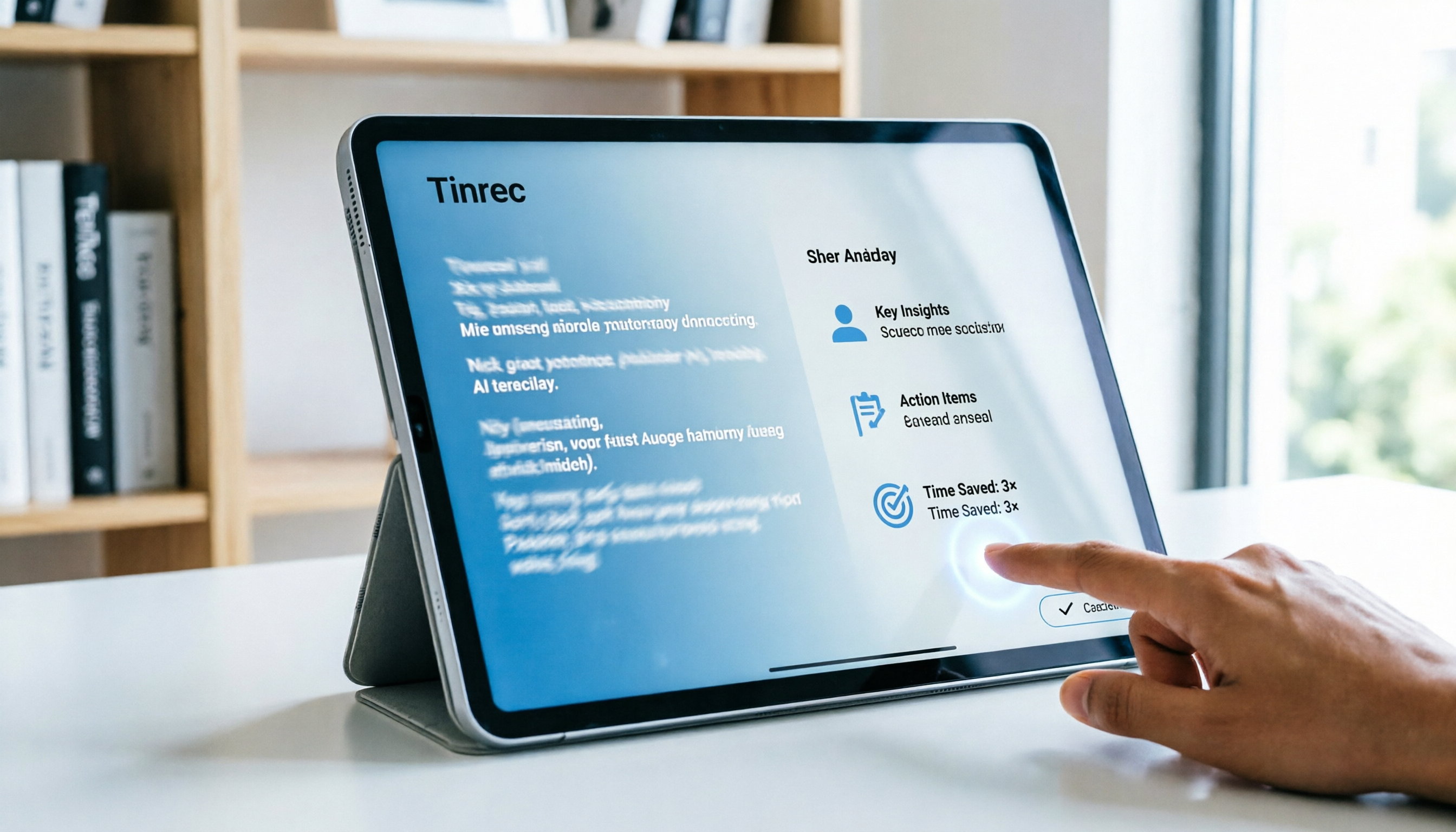 3倍複習效率！華為平板學習軟體推薦：Tinrec AI錄音讓筆記自動生成