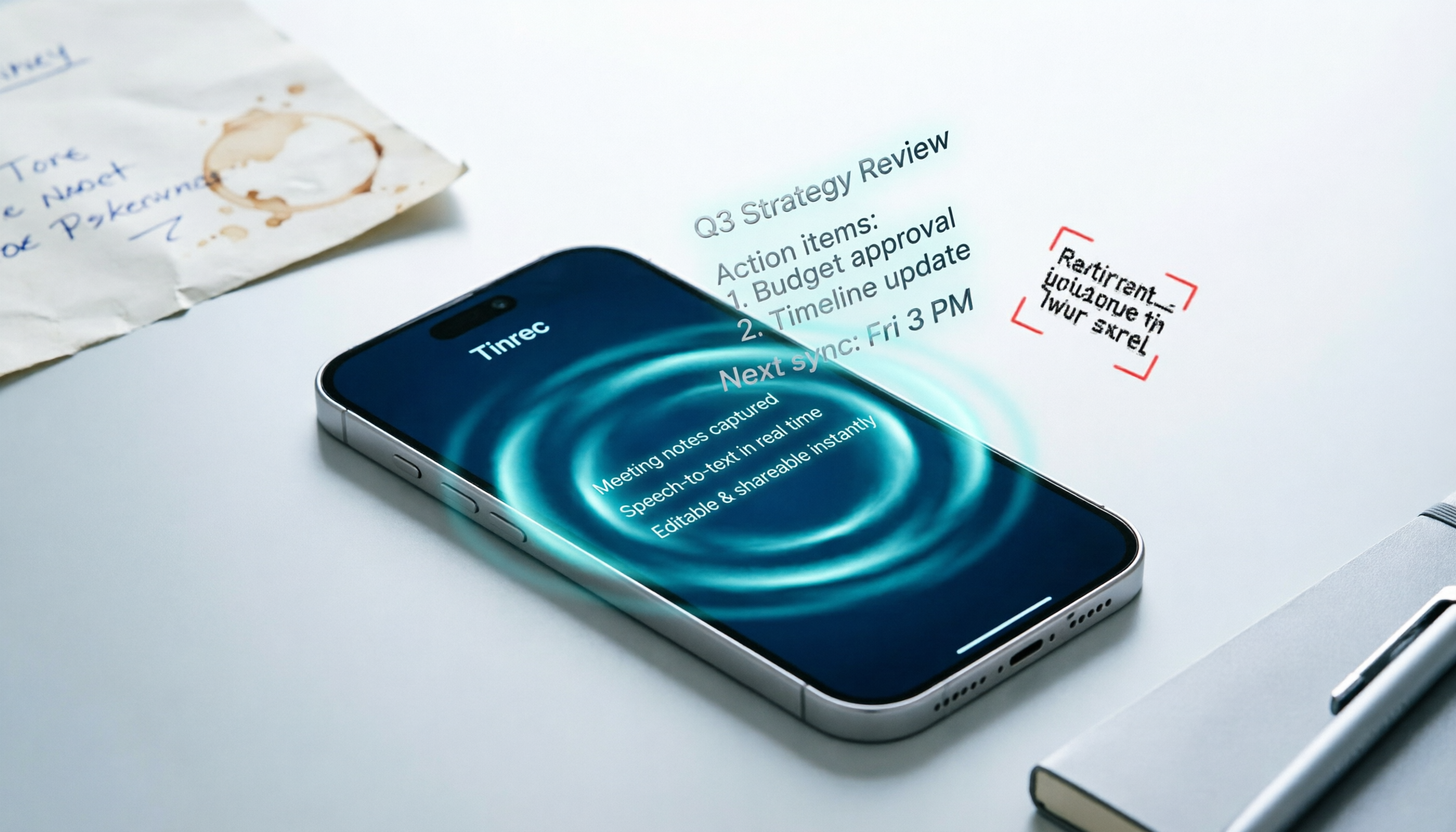 2026備忘錄圖片轉文字怎麼做？5款OCR工具評測與Tinrec語音備忘實戰