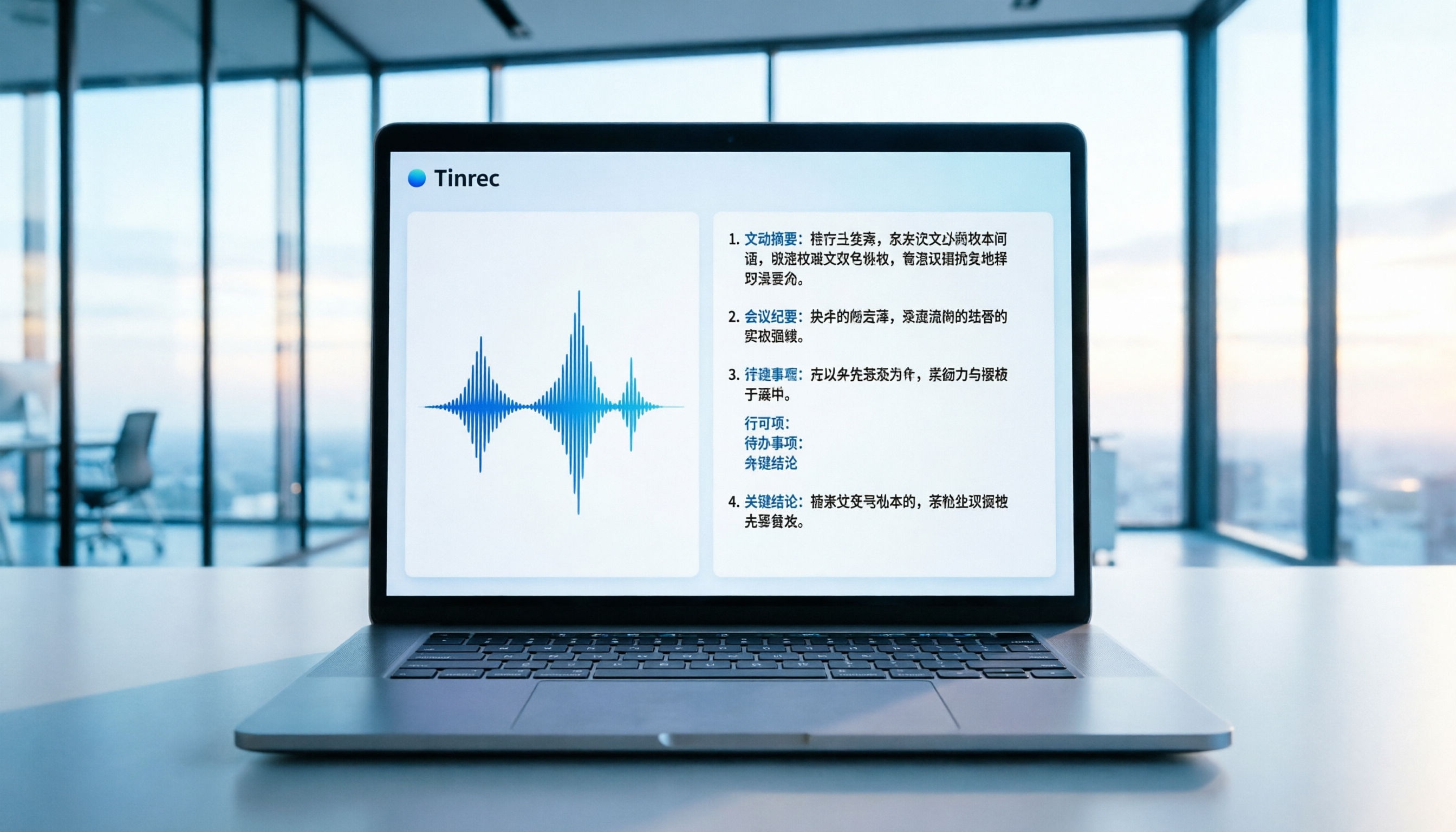 2026文件語音轉寫神器推薦：5款AI工具評測，Tinrec讓會議效率翻倍