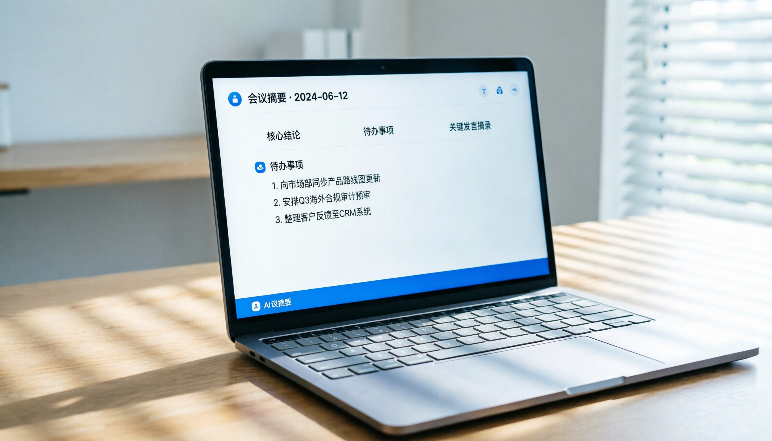 Tinrec 會議紀要怎麼做教程：4步完成 AI 摘要與待辦事項