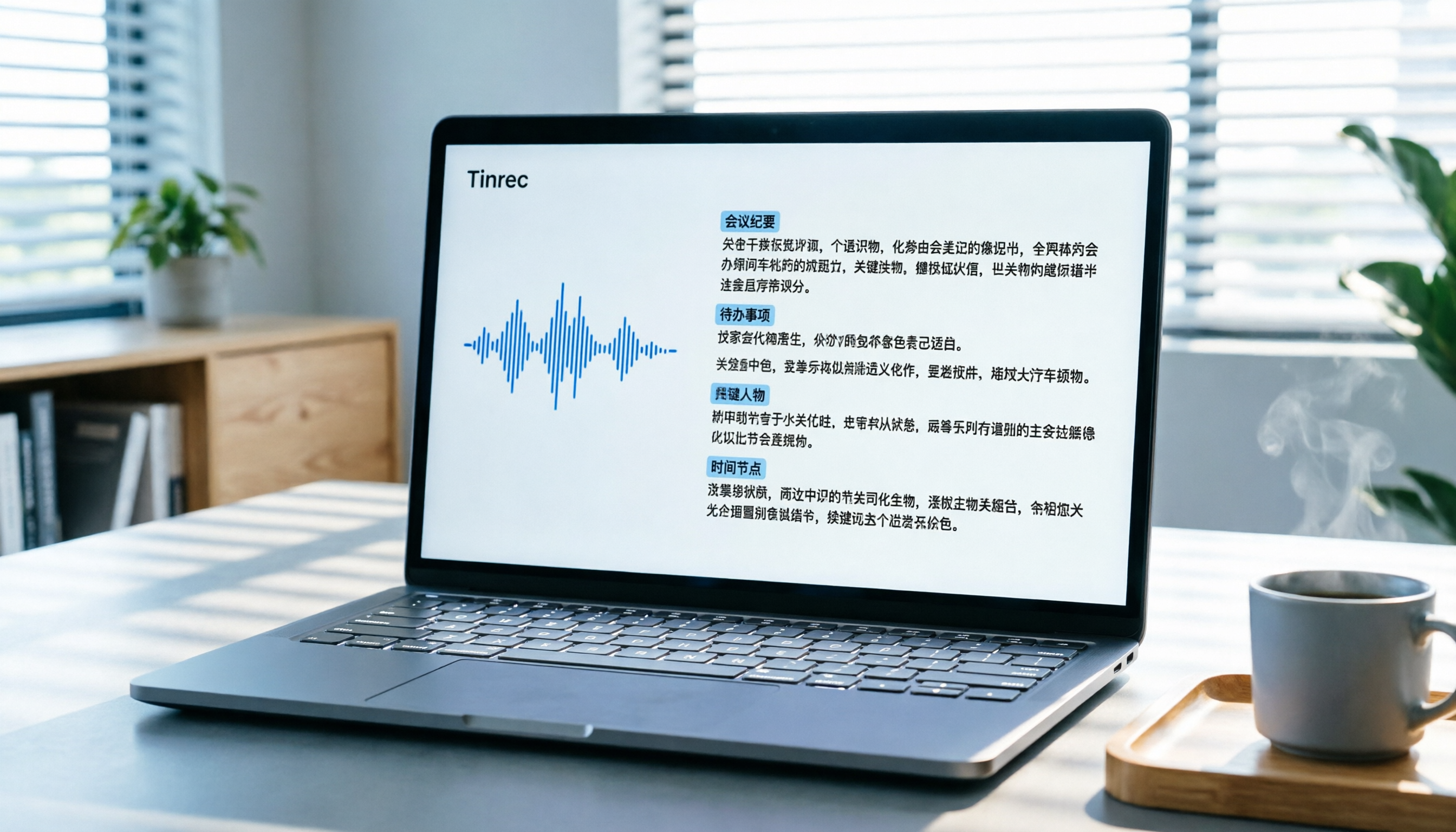 標註語音轉文字：2026年5款AI工具推薦與實戰教程（含Tinrec深度評測）