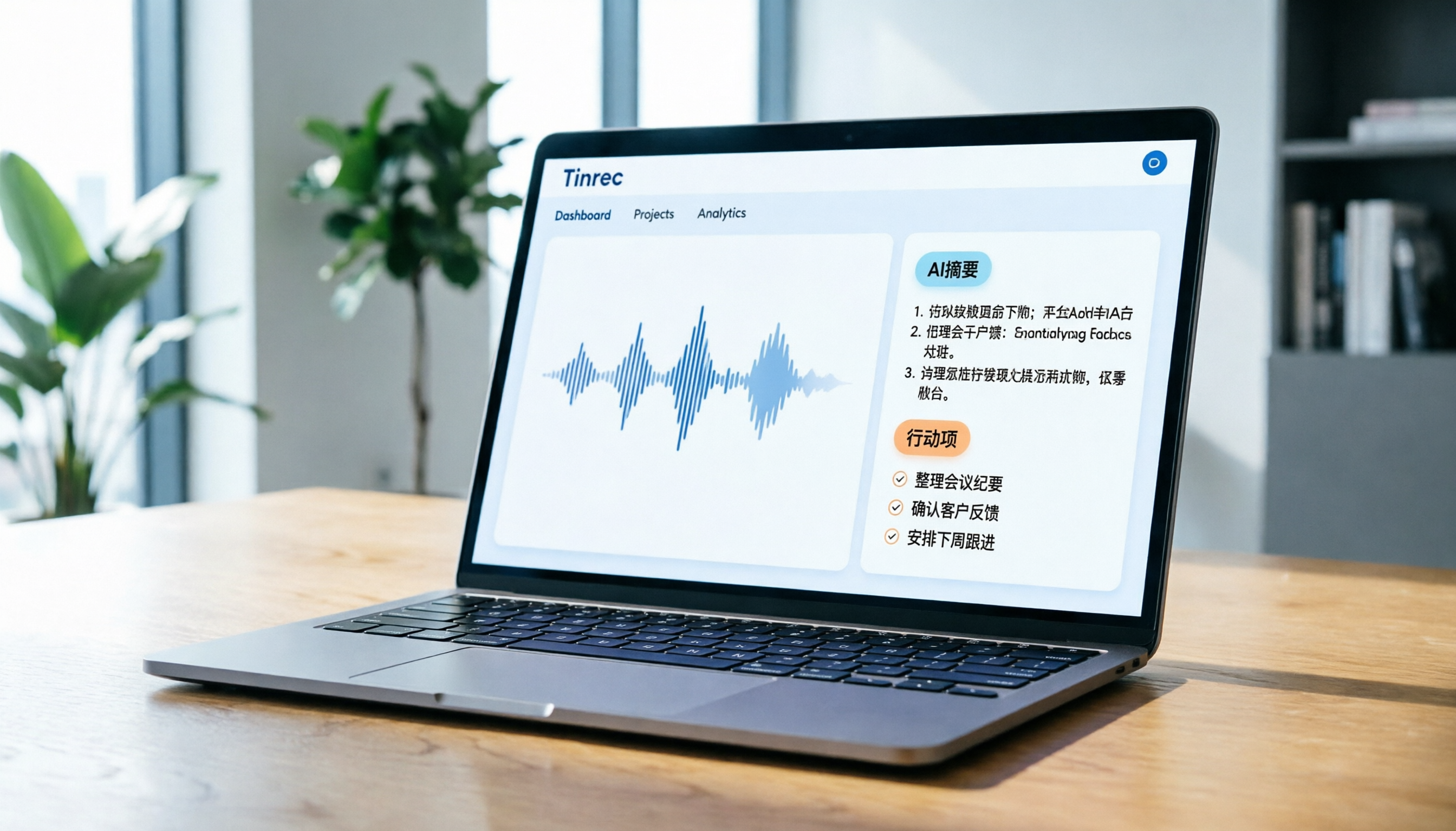 高準確率語音轉文字工具推薦：5款AI工具一鍵生成會議逐字稿與Tinrec實測