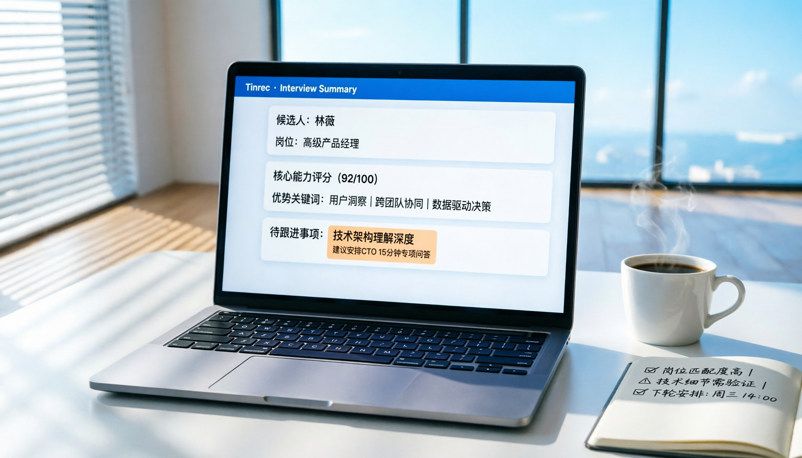 想快速整理面試紀錄？5款AI面試輔助神器幫你自動生成重點與待辦