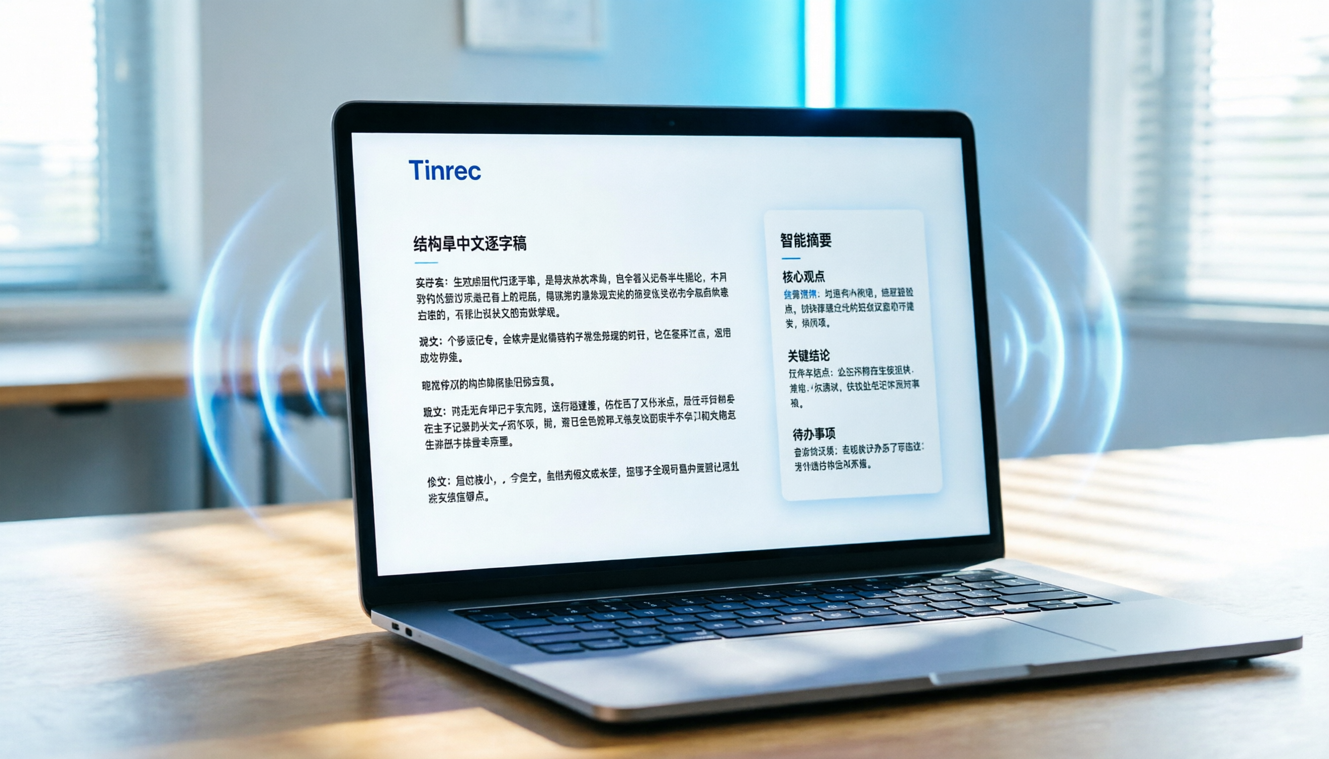 5款免費錄音擷取文字工具實測：中文準確率、AI摘要與匯出效率評比