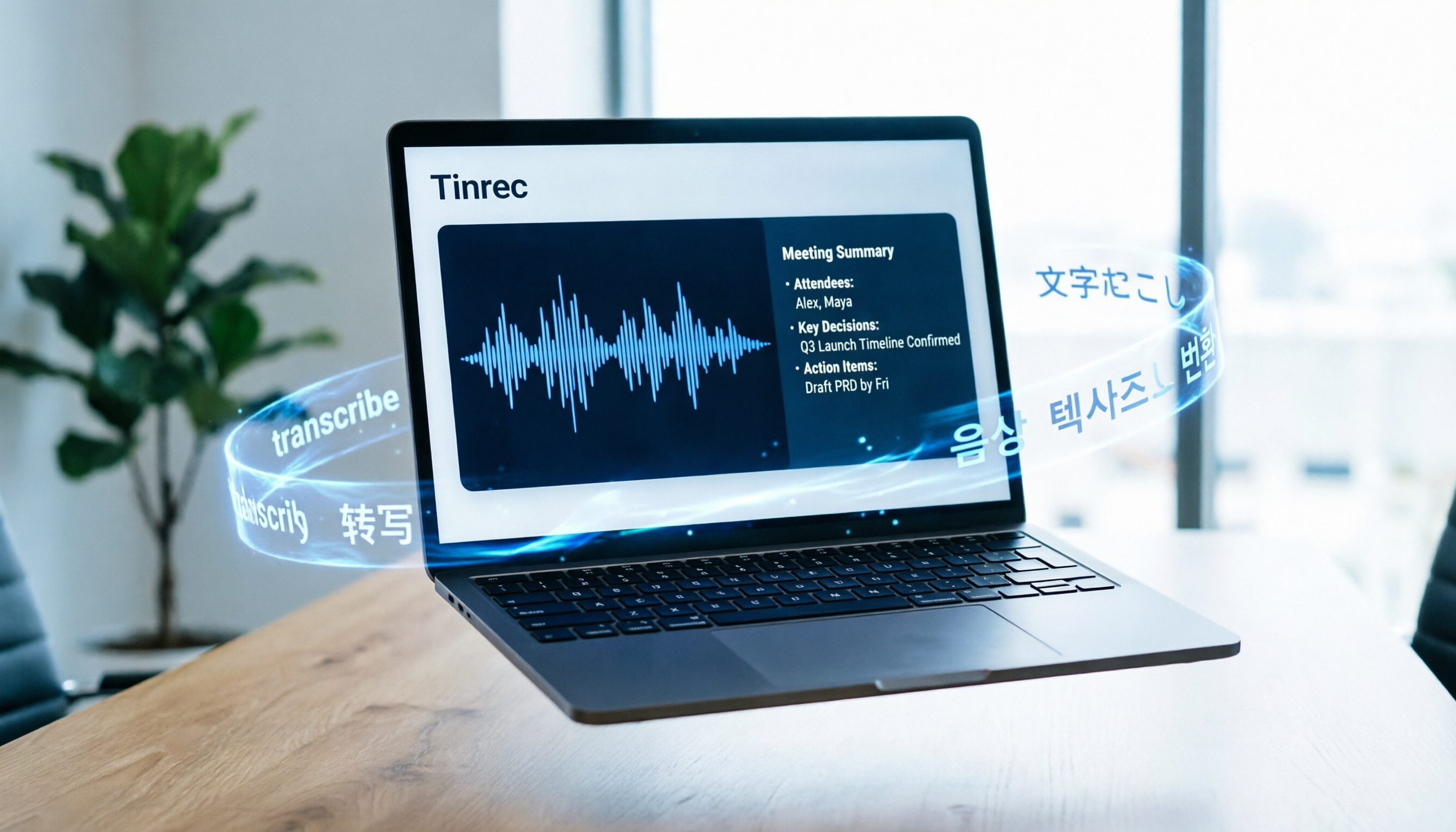 2026 全網最全 AI 錄音工具評測：會議/課堂高效整理，Tinrec 實戰指南