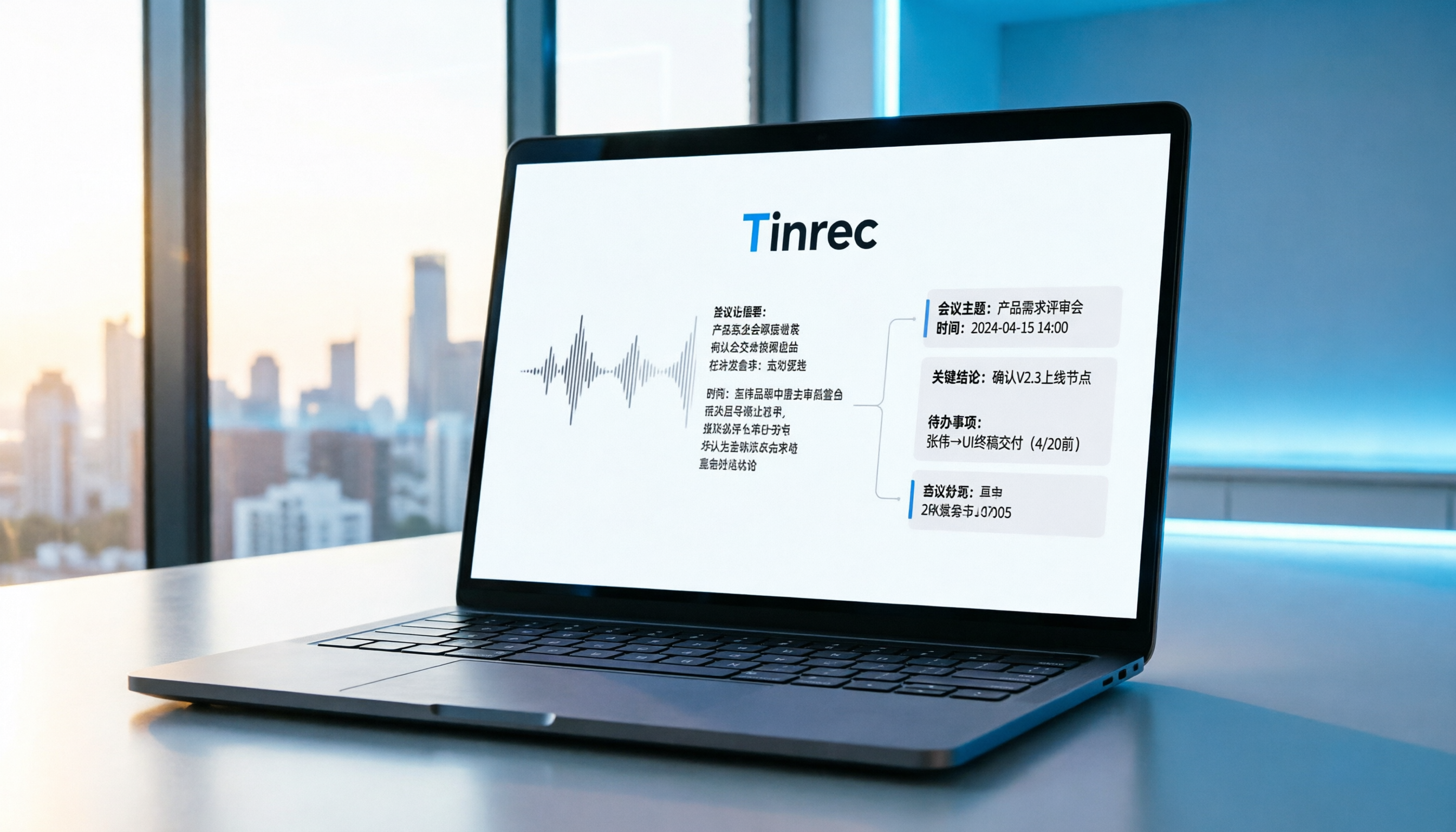 2026年語音自動轉文字5大工具評測：解決中文識別與會議摘要痛點（含Tinrec實戰）