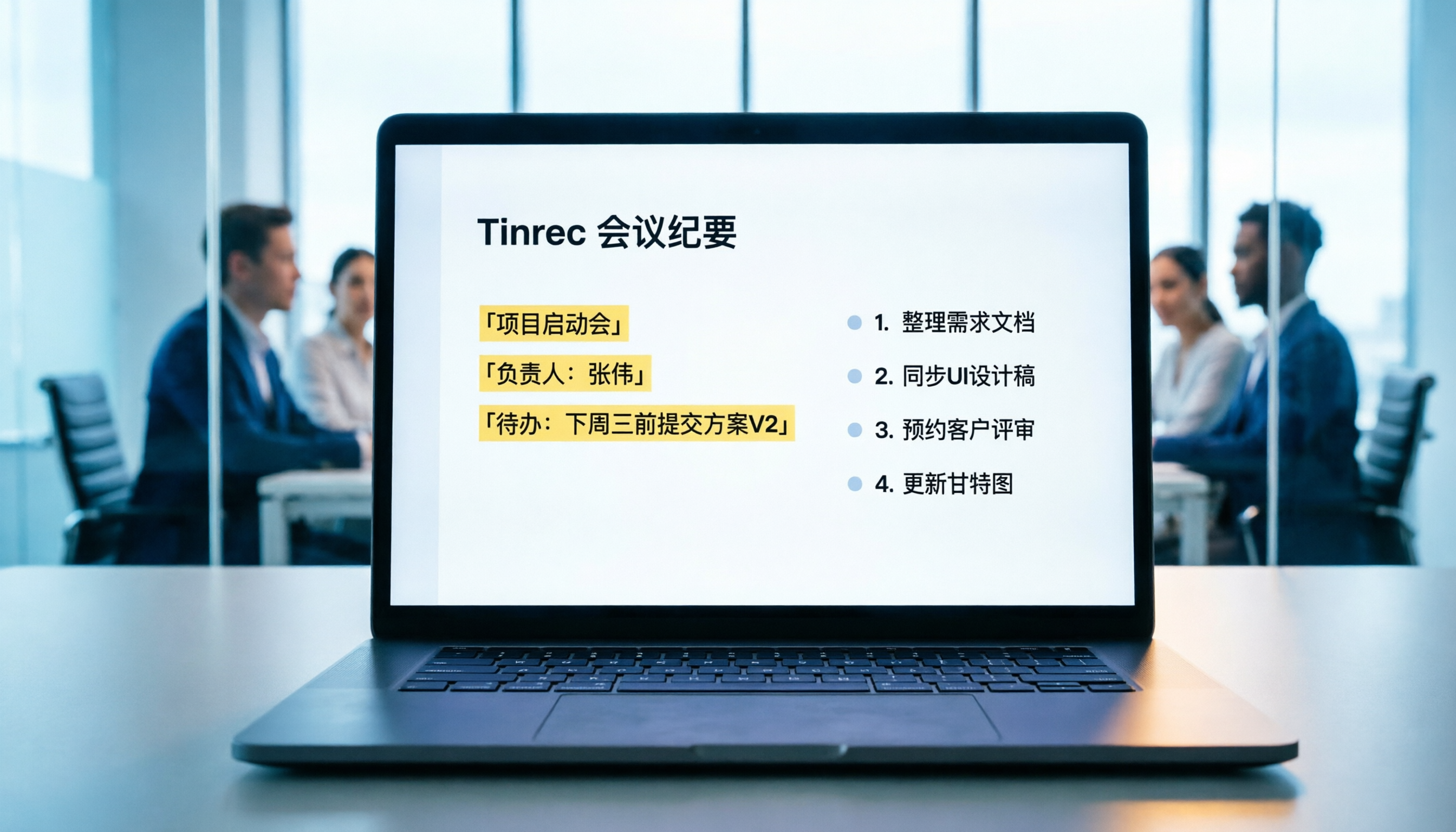 2026會議紀要快速生成指南：5款AI工具實測，Tinrec如何解決中文識別與行動項痛點