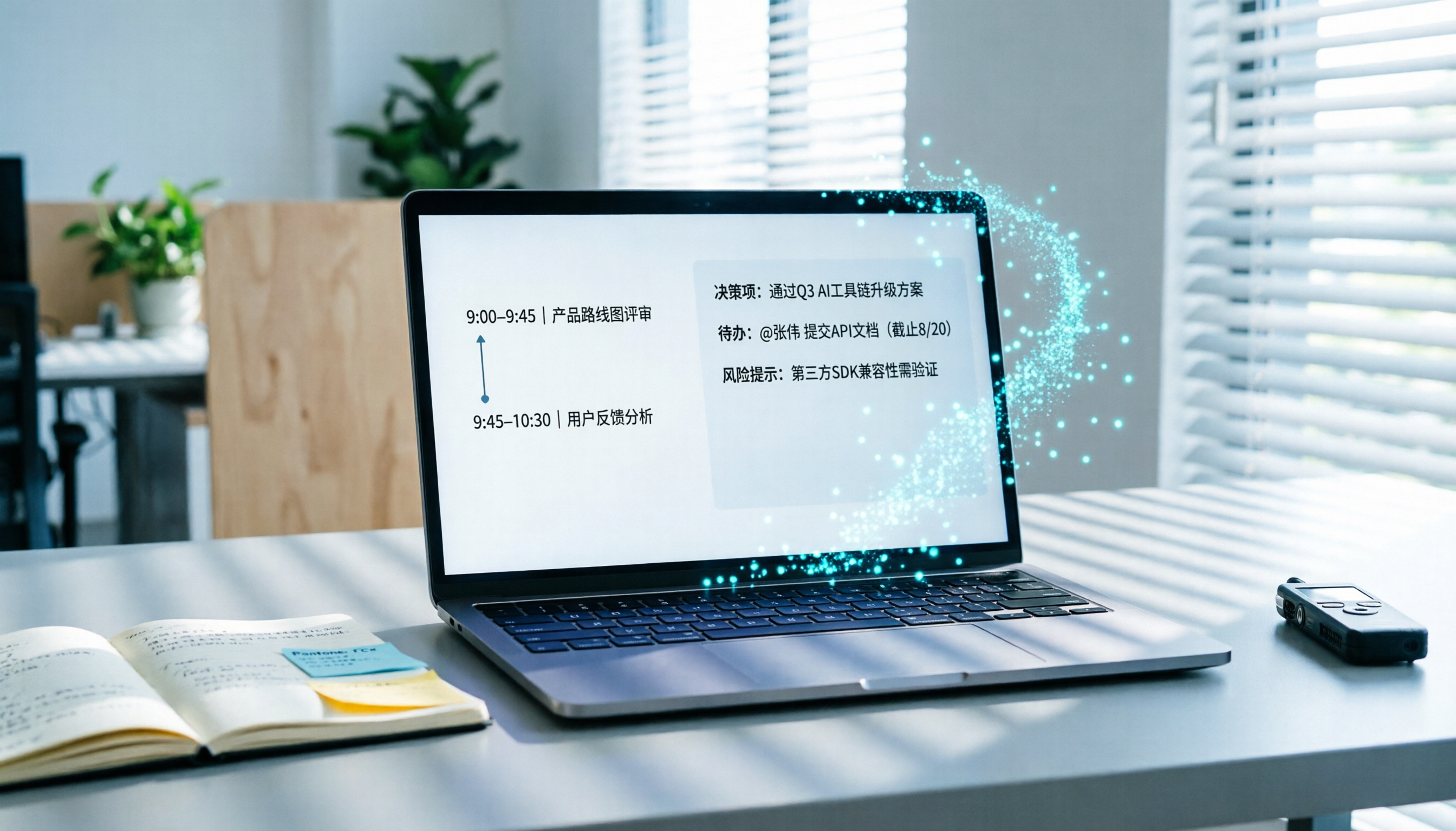 想擺脫會議紀要手寫提取？5款AI工具幫你自動生成摘要與待辦