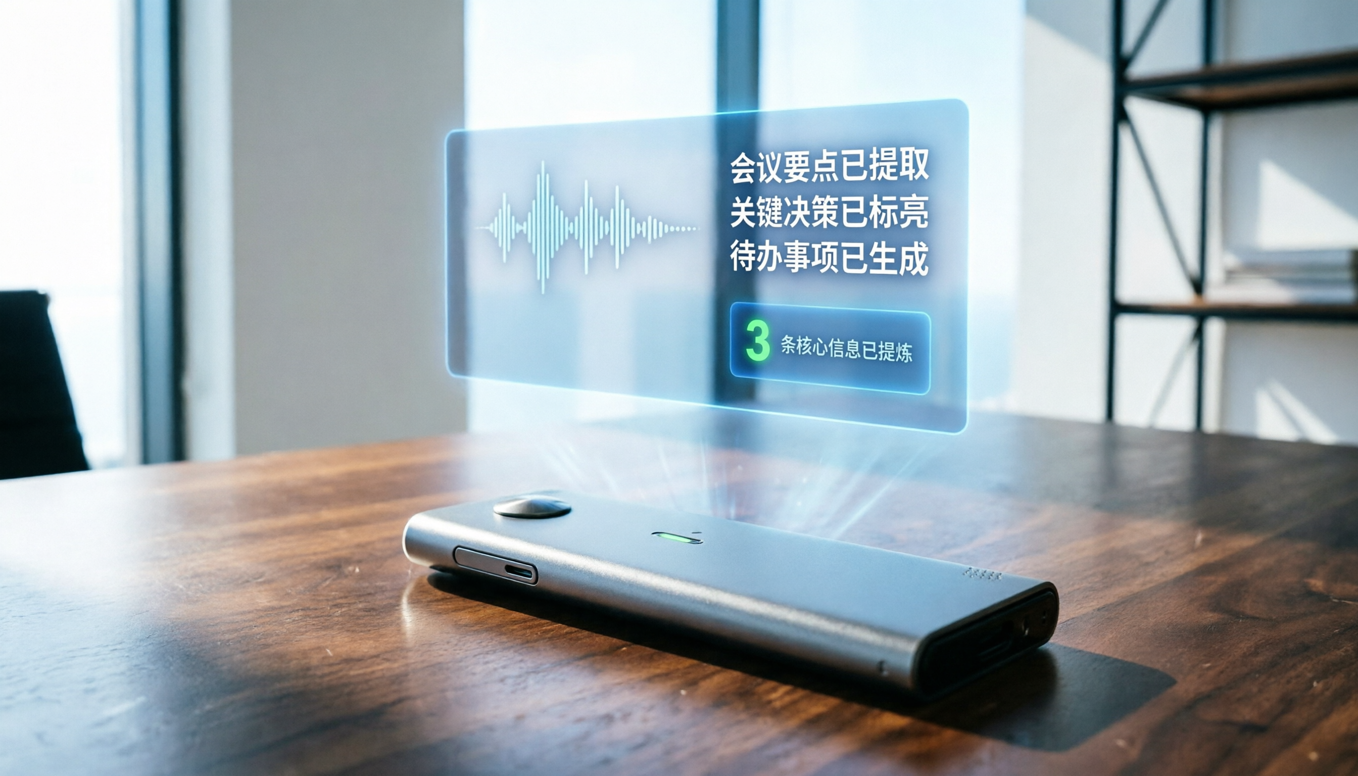 Tinrec 錄音筆轉文字教學：5步完成逐字稿生成與AI摘要