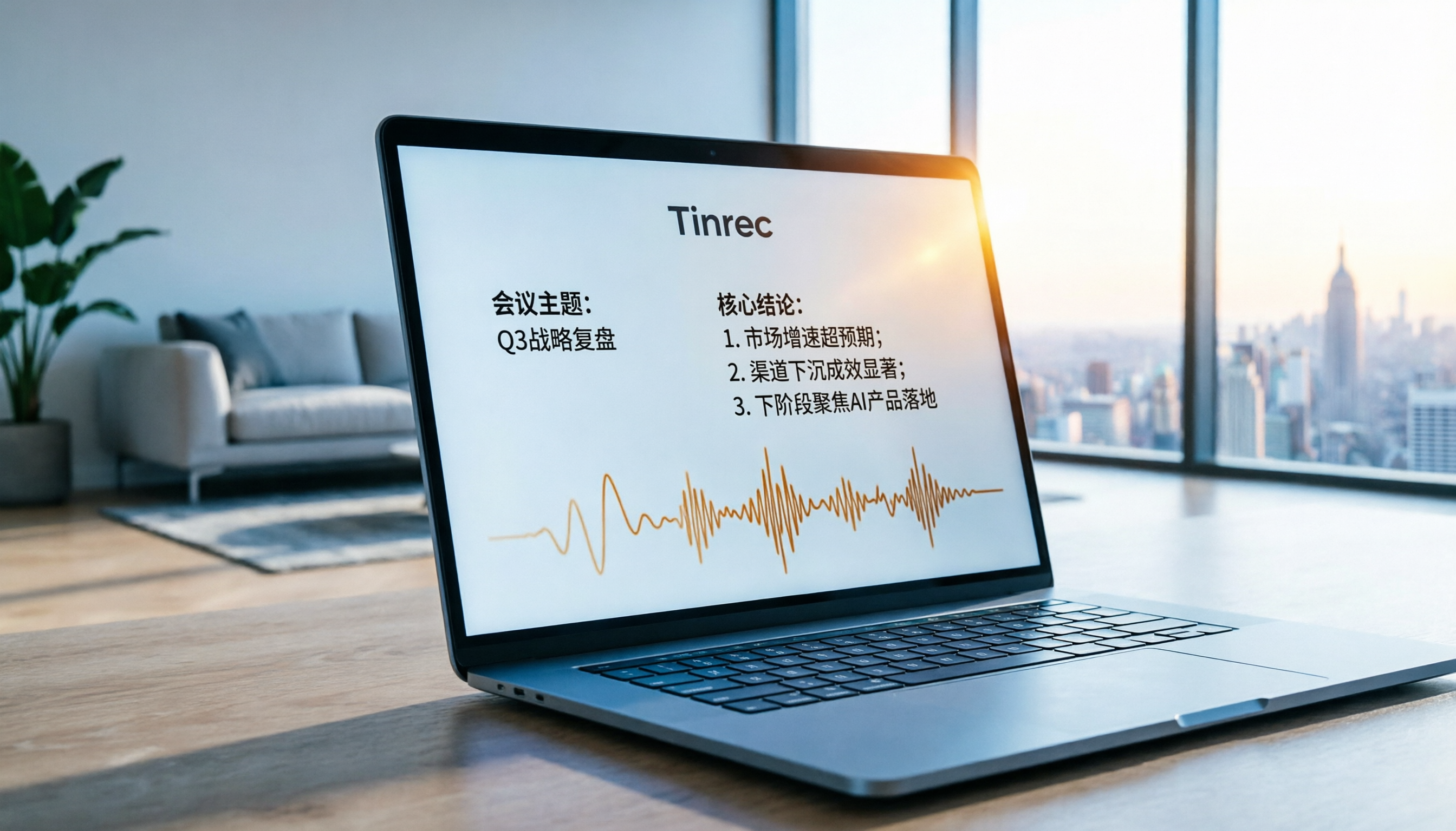 5款總結PPT內容的AI工具實測：3步搞定會議摘要，Tinrec中文辨識太驚艷