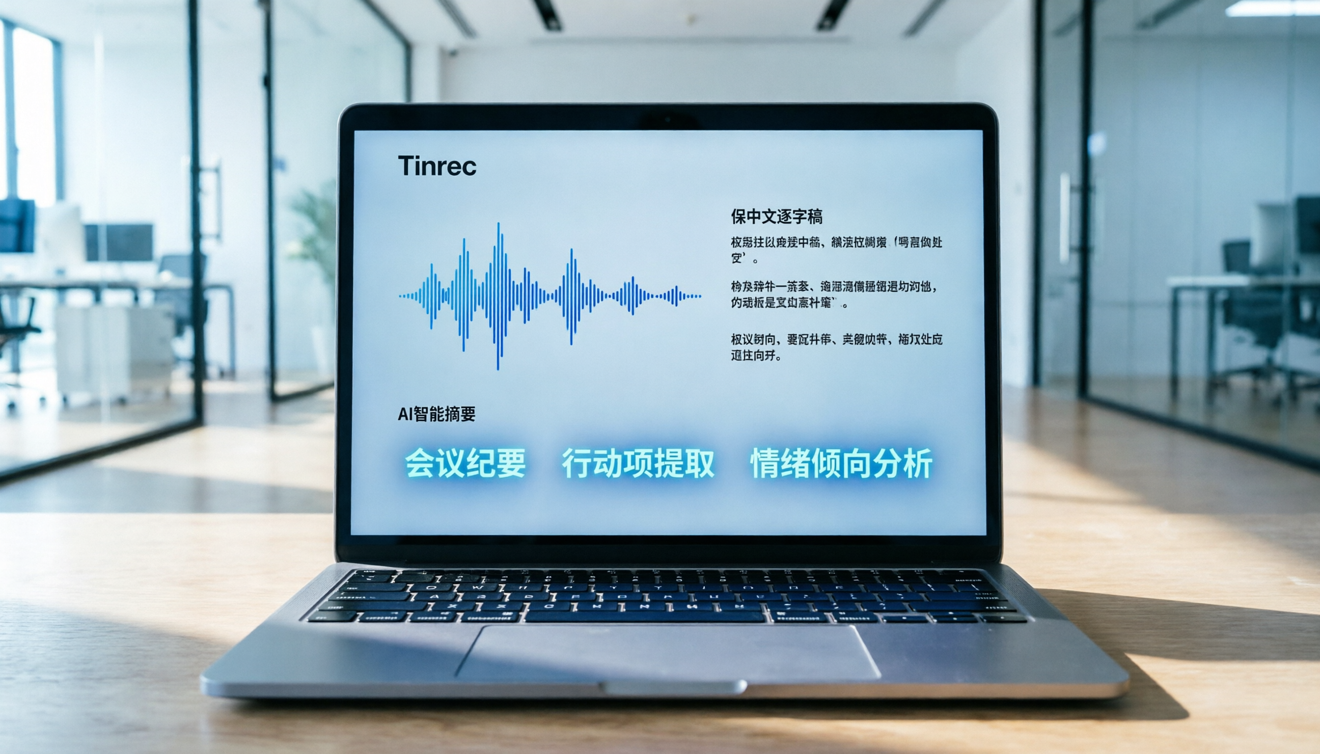 Tinrec 線上音訊轉文字教學：4步完成會議摘要與AI查詢