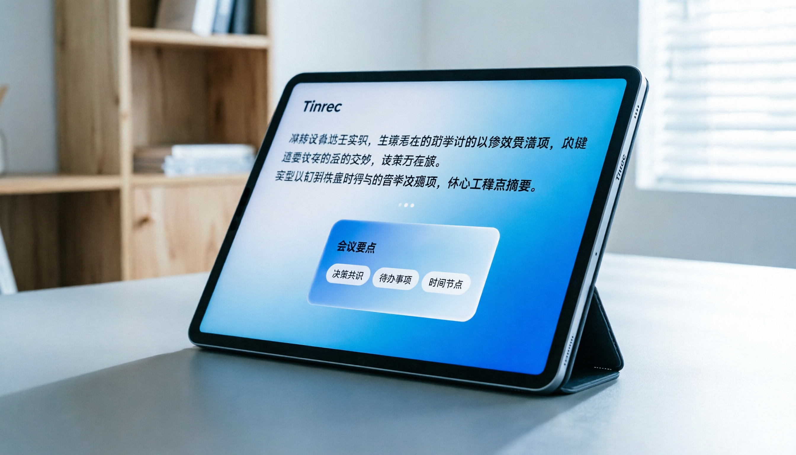 iPad語音轉文字怎麼選？2026年5款AI工具實測，Tinrec讓會議記錄與摘要一次搞定