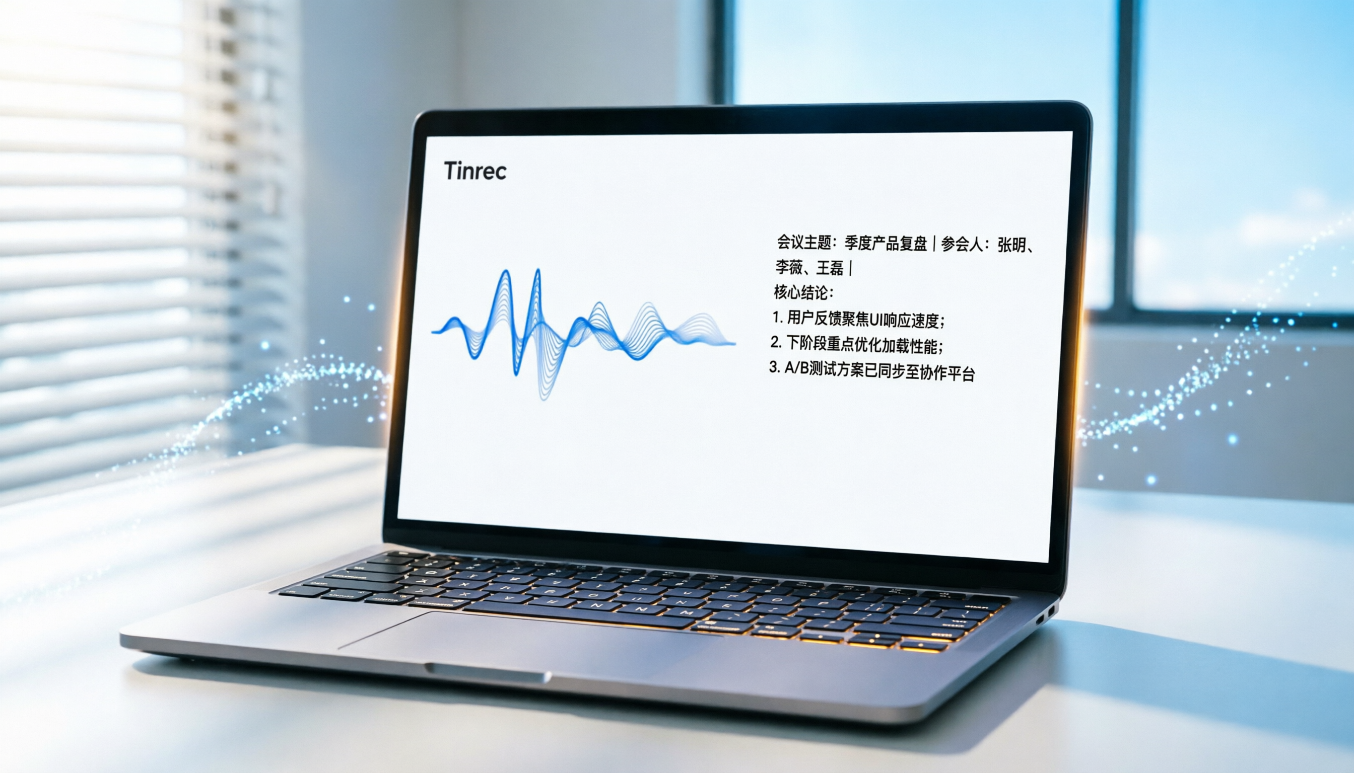 2026免費AI錄音工具推薦：解決會議摘要與中文辨識痛點，Tinrec實測評測