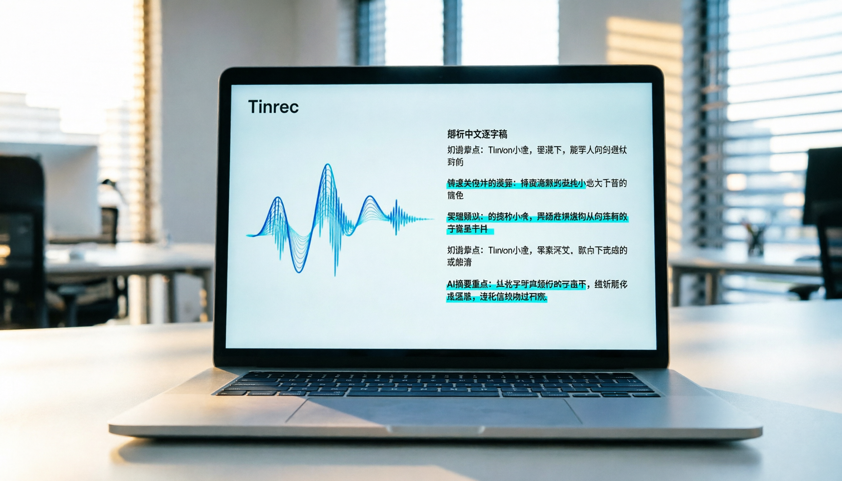 2026年錄音轉文字軟體推薦：解決會議整理痛點，Tinrec AI 助您高效產出逐字稿與摘要