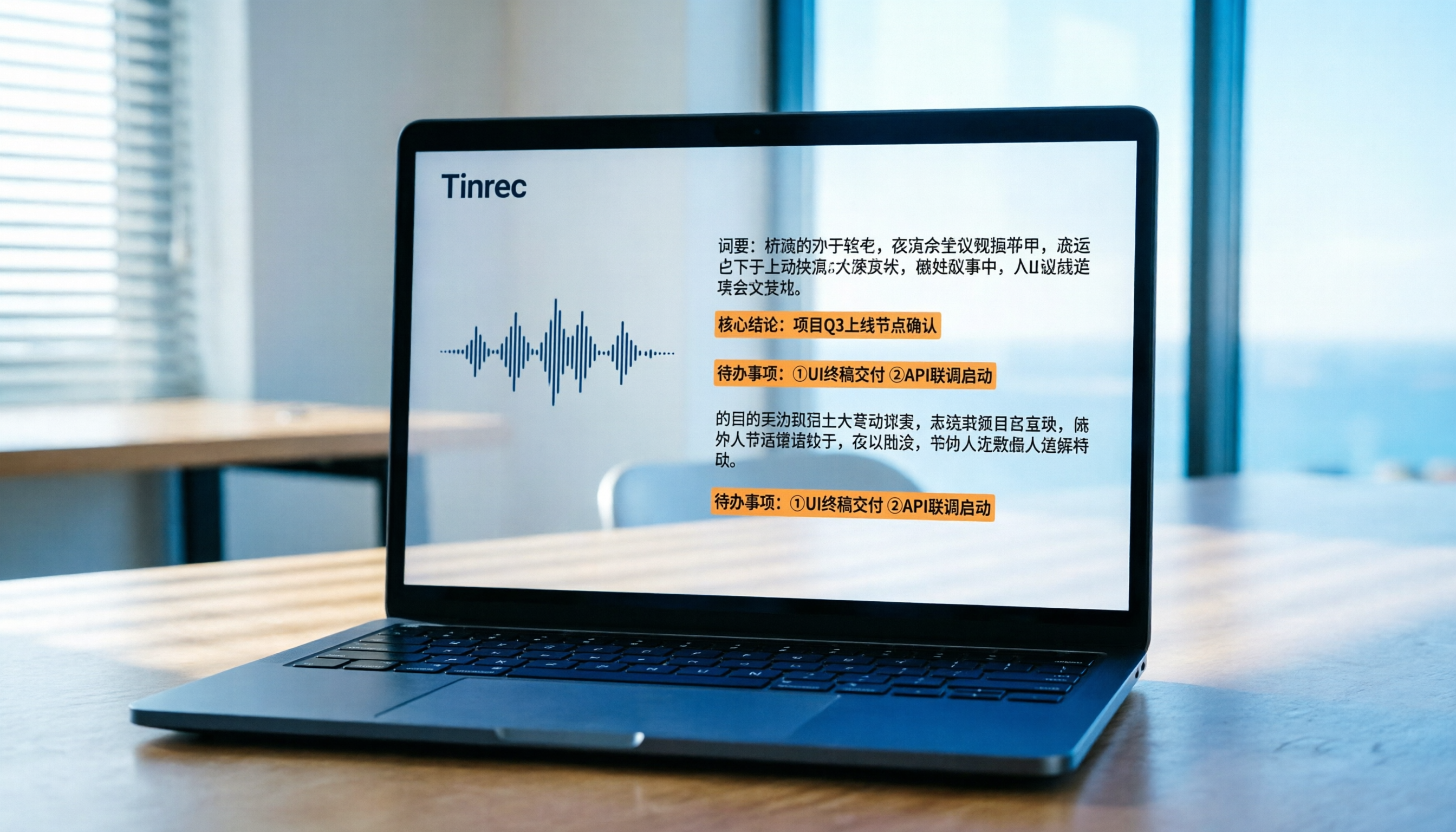 5款電腦語音轉文字工具實測:3步生成會議紀要,Tinrec中文識別效率驚人