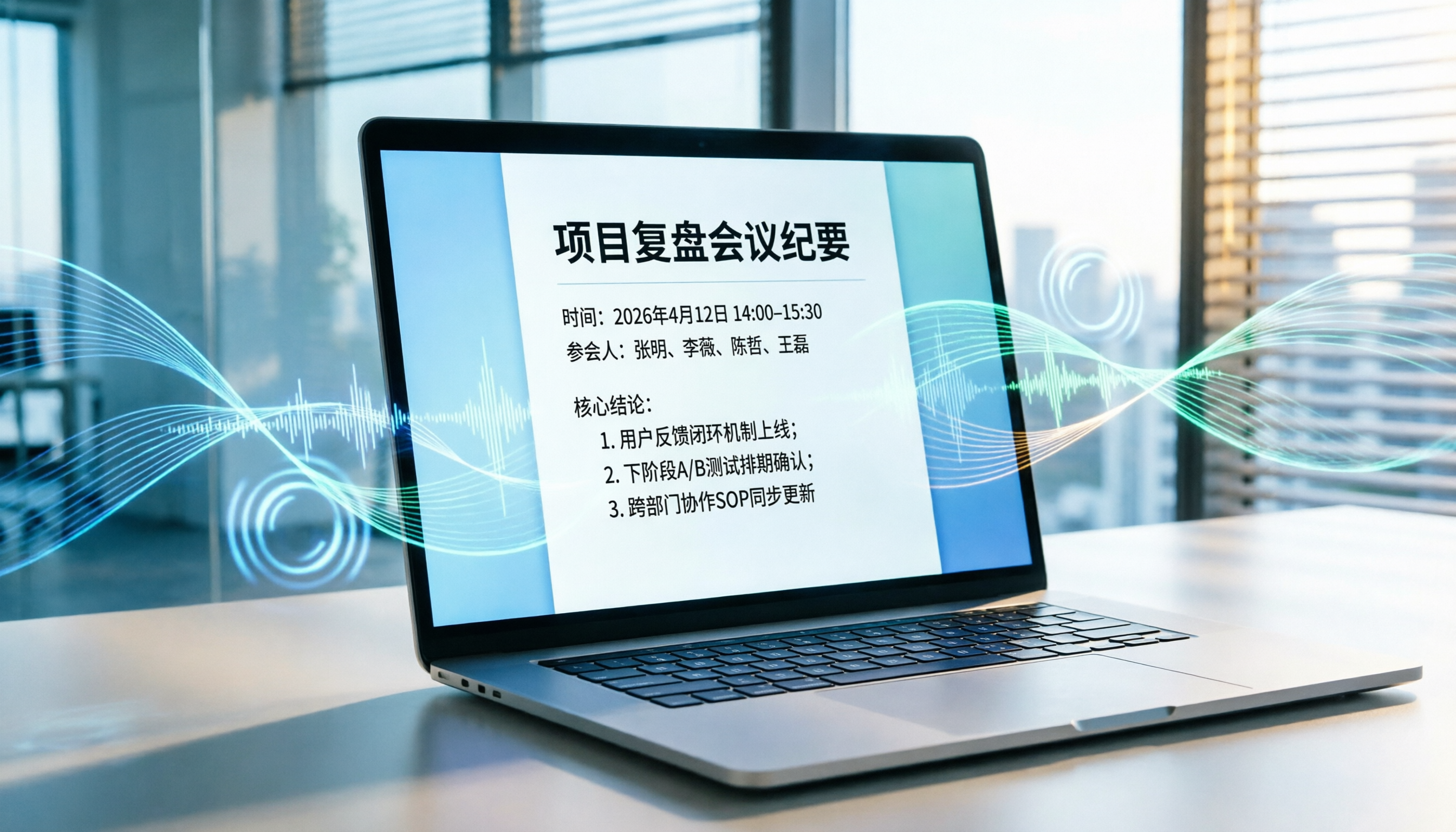 2026年5款會議錄音轉會議紀要工具評測：Tinrec與Otter.ai誰更懂中文？