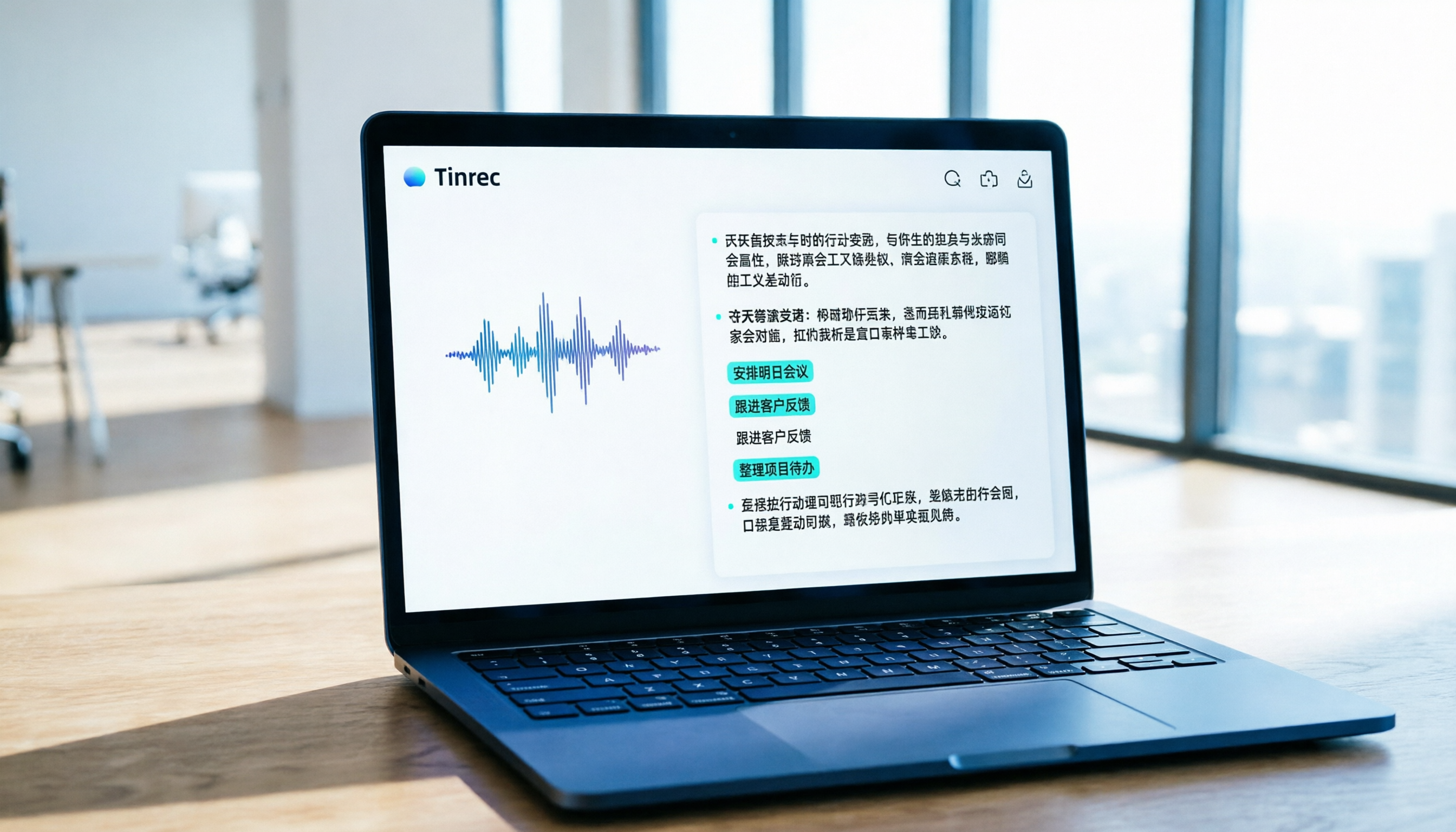 2026年5款辨識音訊轉文字工具推薦：中文準確率、AI摘要與Tinrec實測