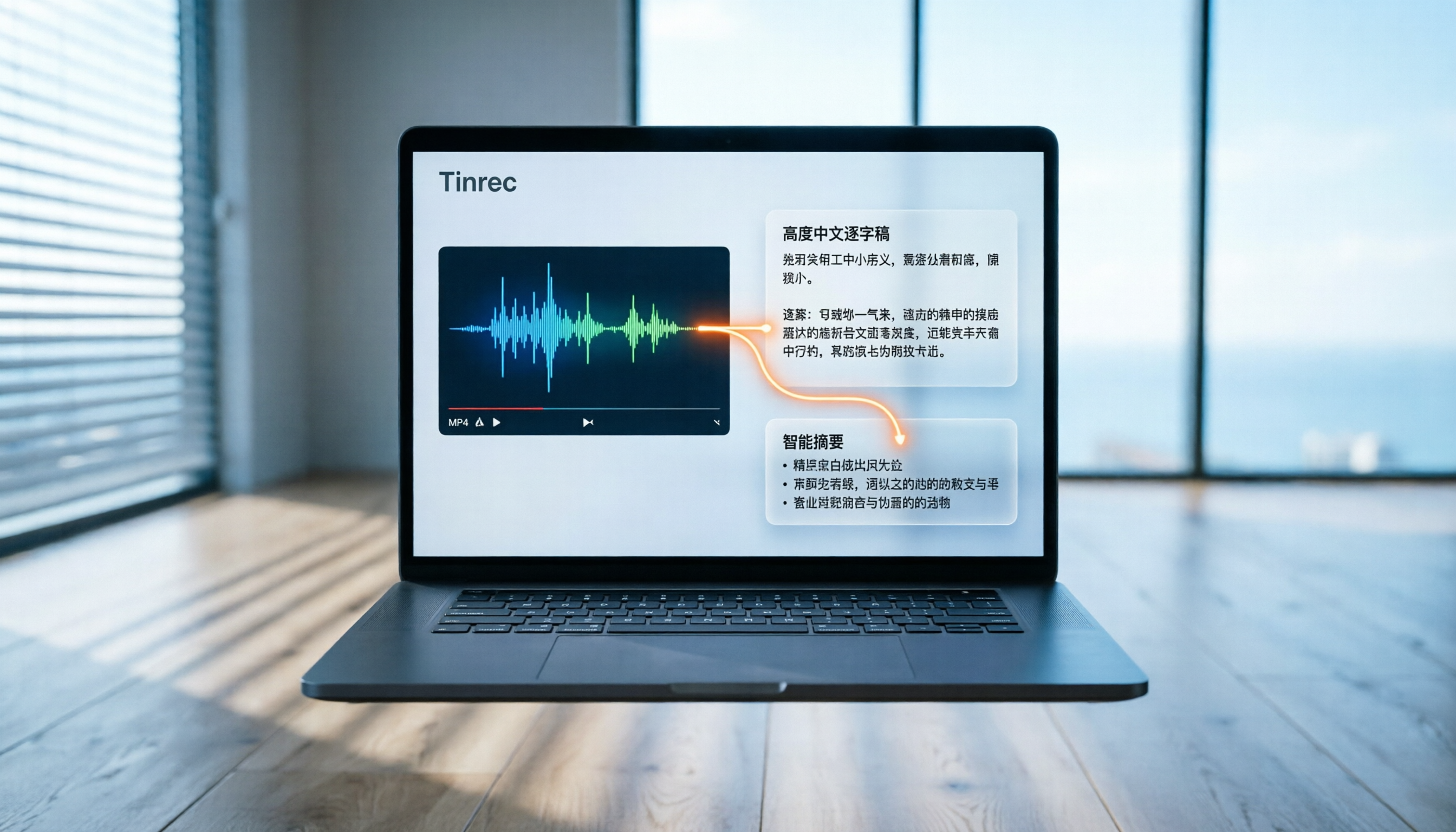 2026年7款MP4轉文字工具推薦：自媒体與會議記錄高效解法（含Tinrec實測）