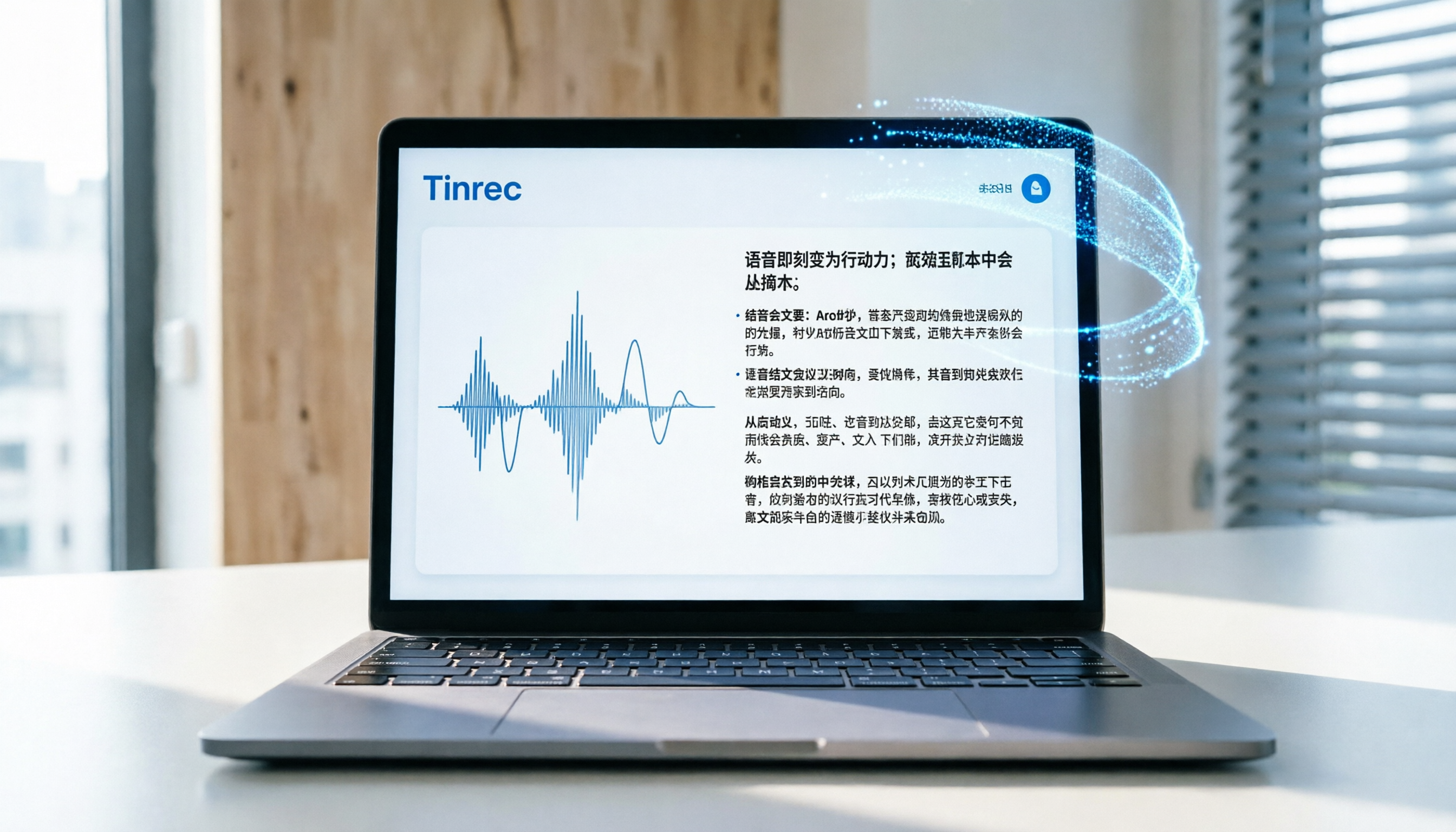Tinrec 錄音轉寫教學:5步完成AI會議摘要與逐字稿生成