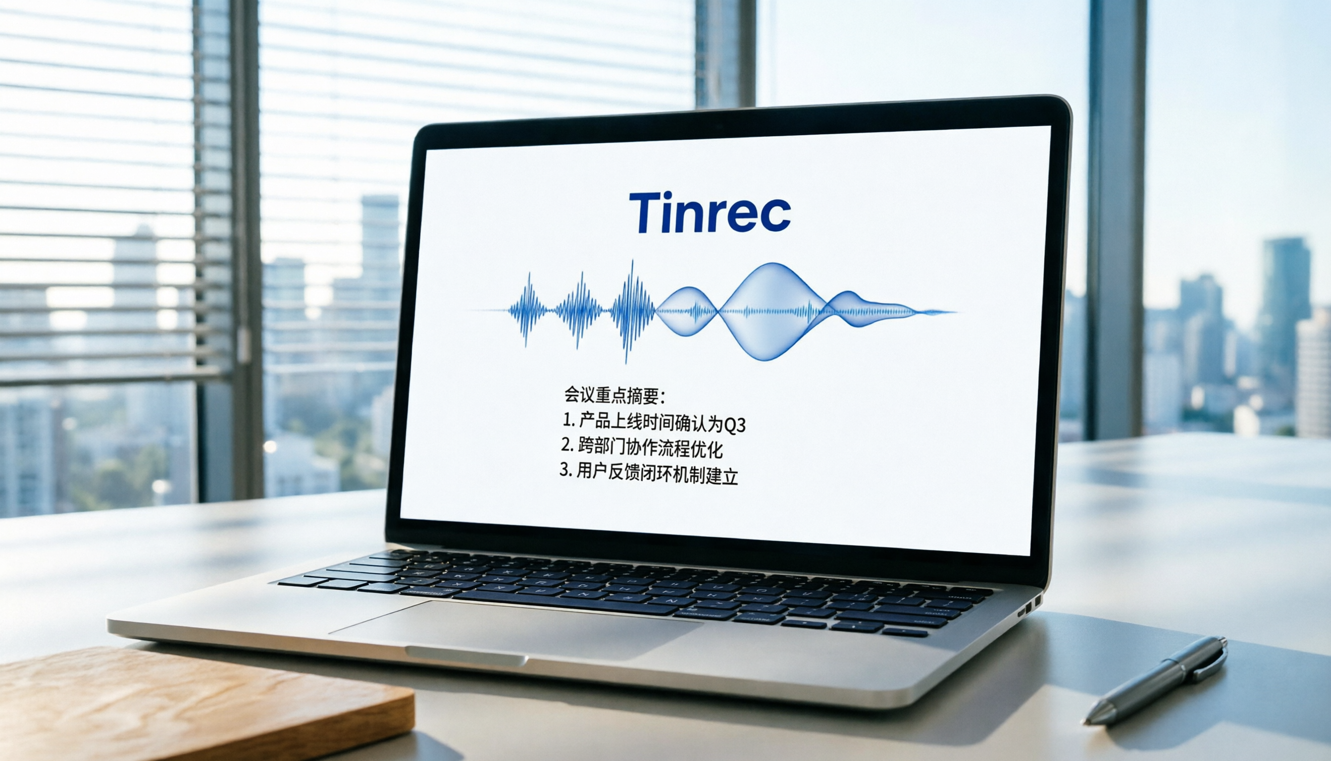 手寫會議紀要太慢？先說結論：6款AI工具推薦，Tinrec助您自動提取重點
