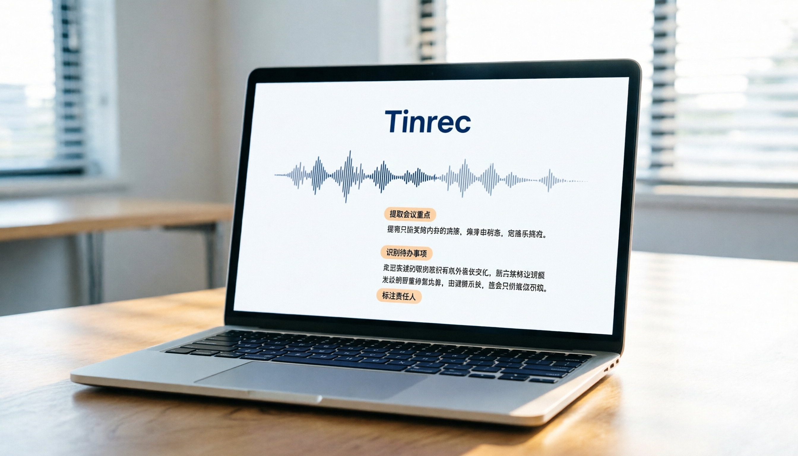 Tinrec 必會的 AI 工具教學：4 步搞定會議逐字稿與摘要實操