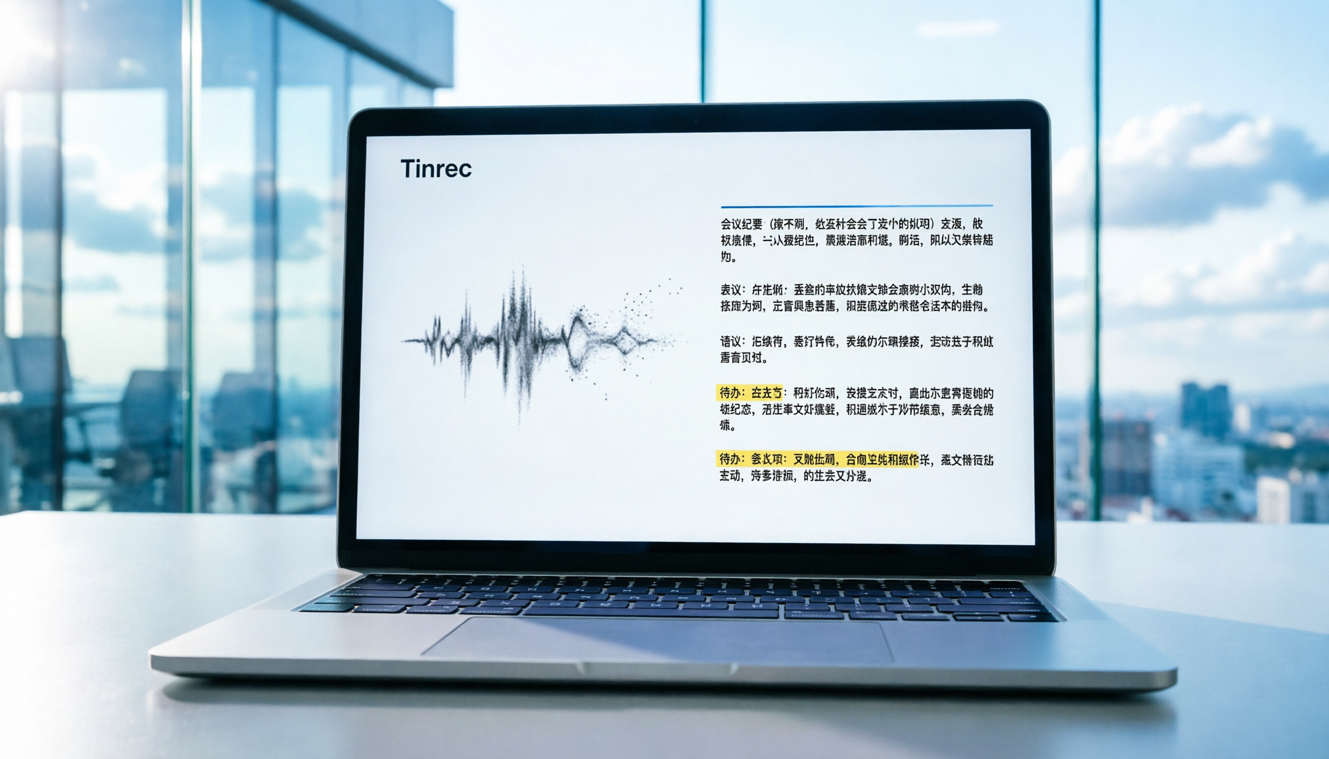Tinrec一鍵生成會議紀要教程：4步完成AI摘要與待辦事項