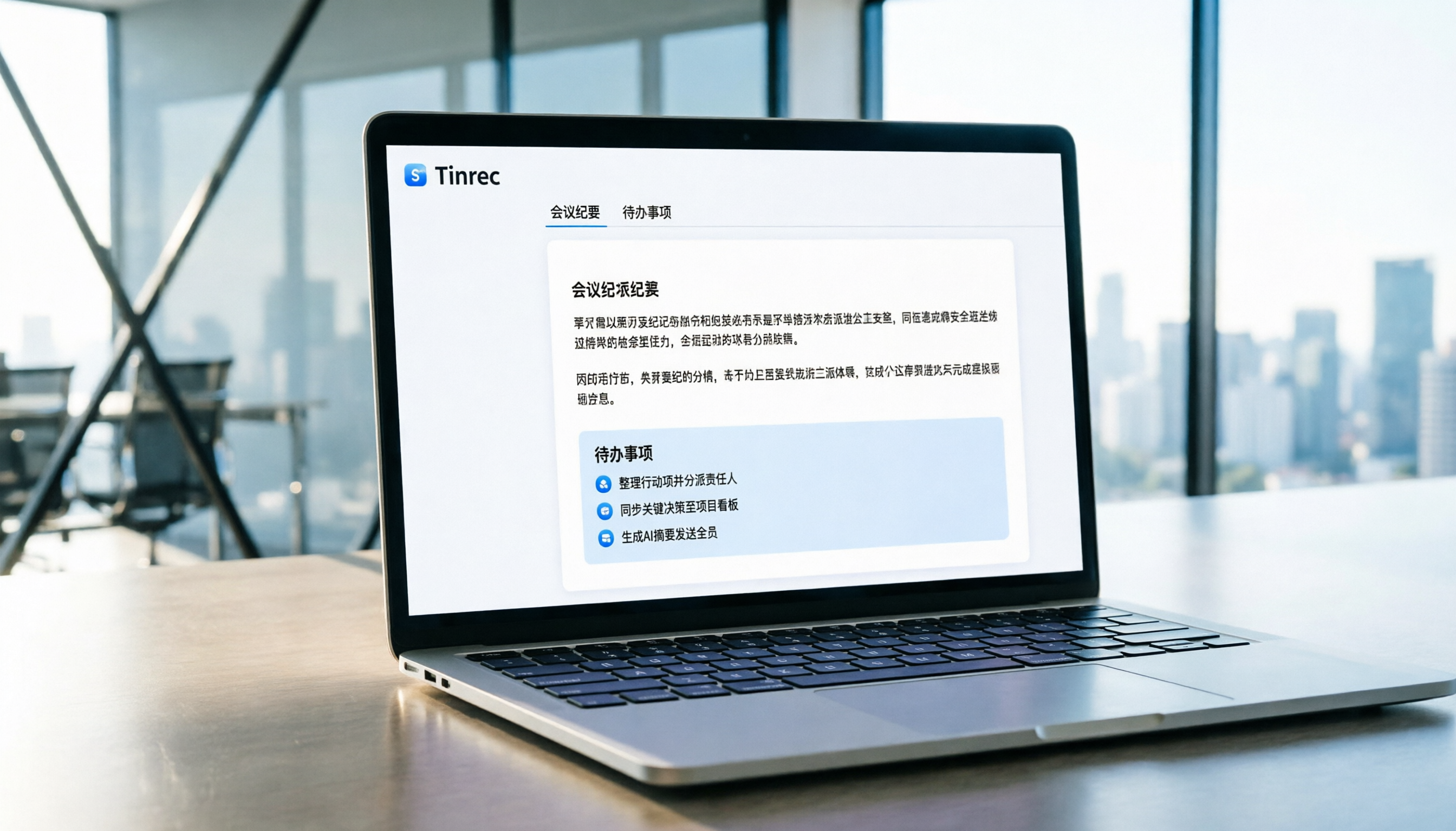 2026年自動產生會議紀要5大工具推薦：Tinrec、Otter.ai實測比較，解決中文辨識與行動項遺漏痛點