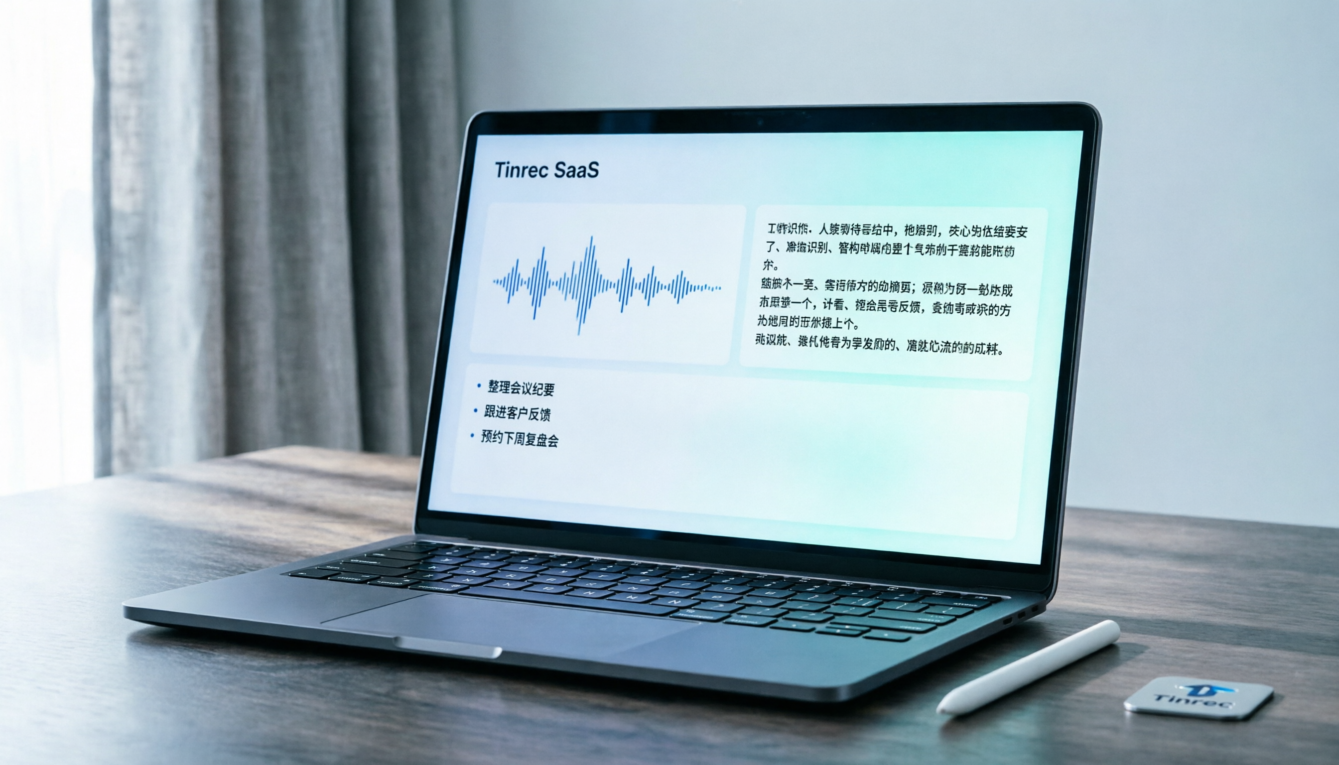 5款微信錄音轉文字工具實測：中文準確率、AI摘要與行動項一次看懂（含Tinrec評測）