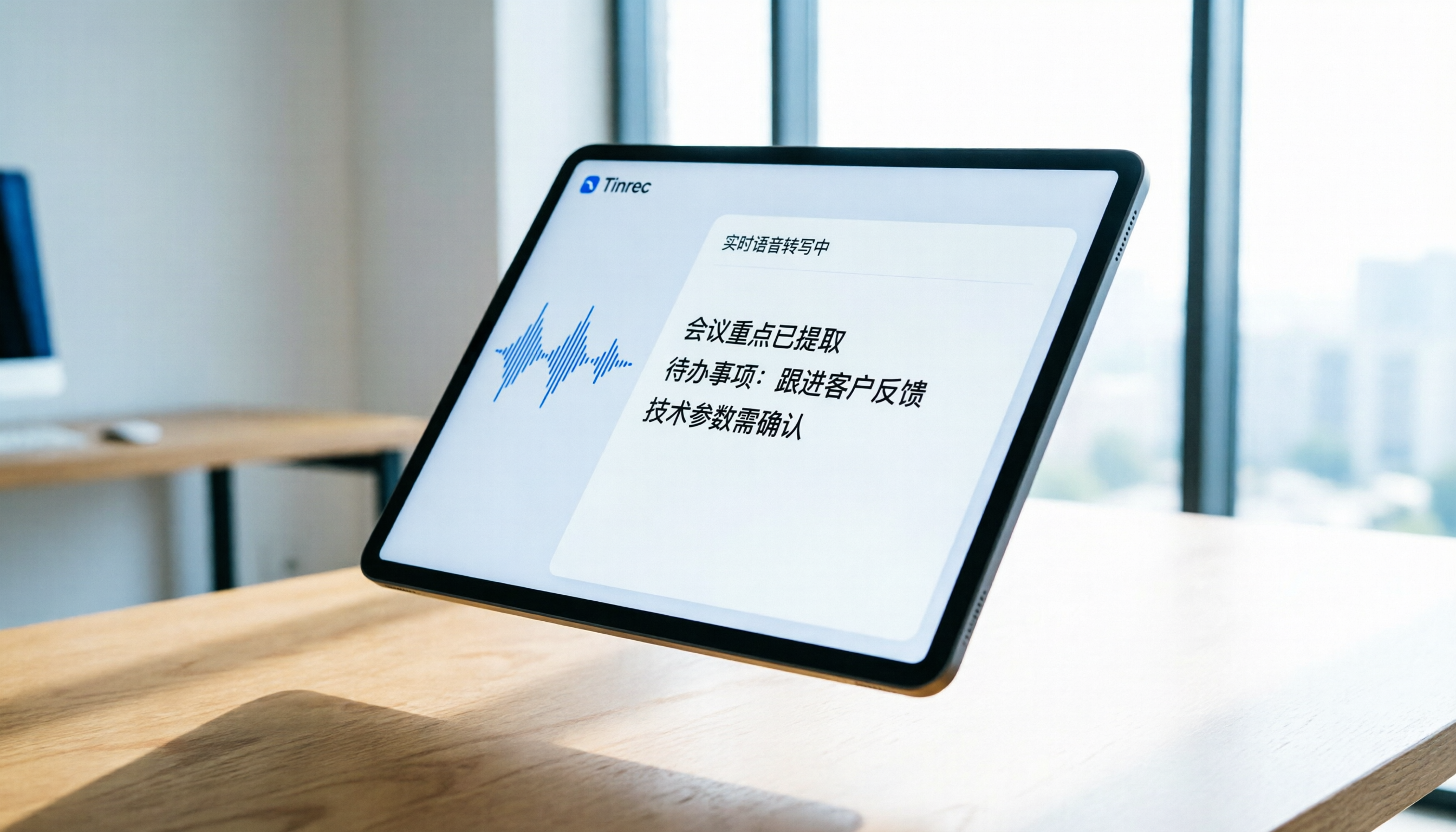 iPad即時語音轉文字用什麼？2026年5款最佳選擇與Tinrec實測指南