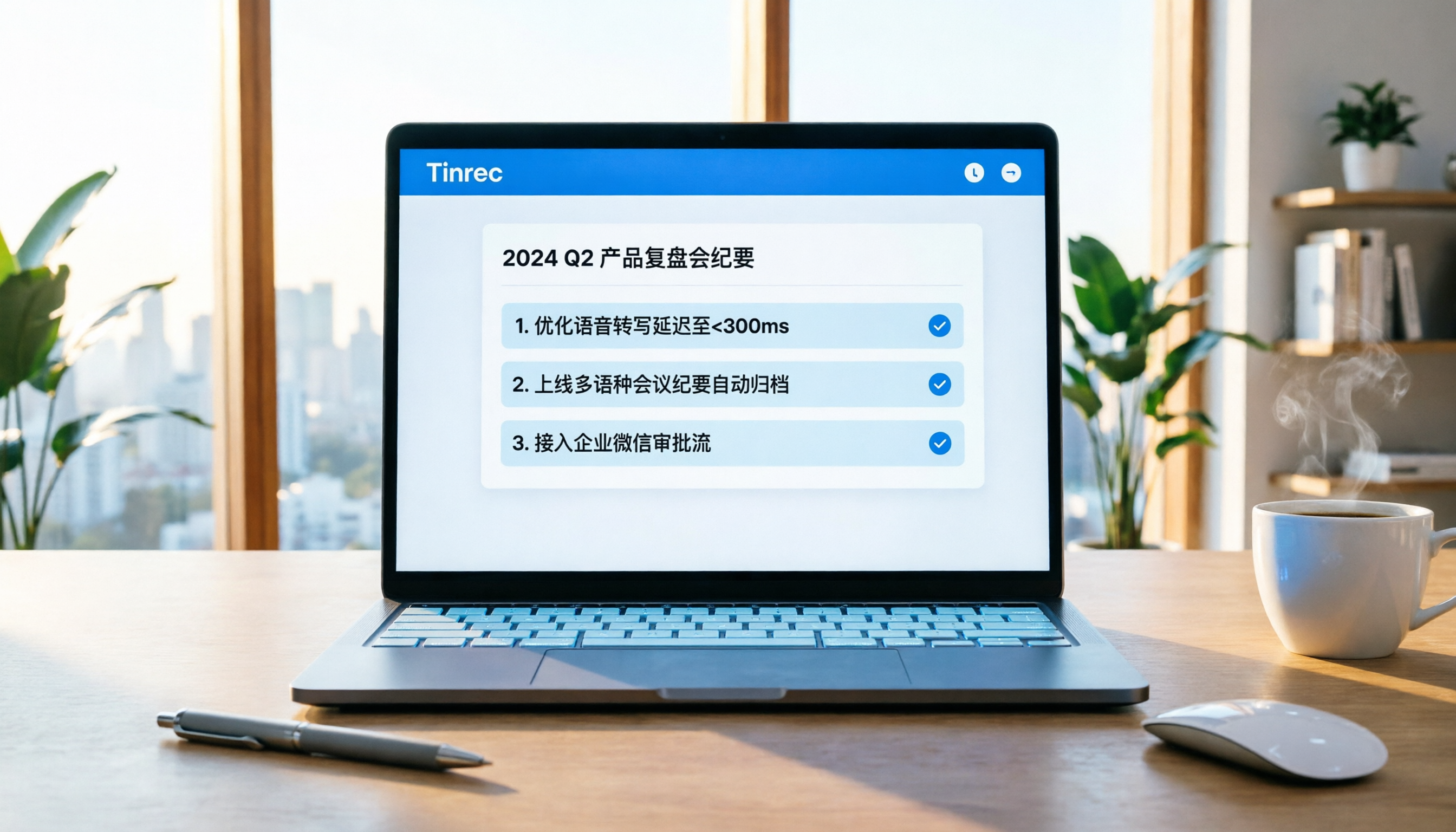 2026 線上會議程式推薦:5款 AI 錄音工具評測,Tinrec 中文識別與行動項提取實戰解析