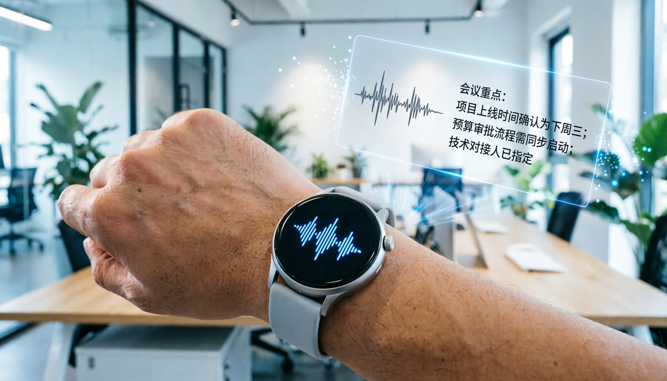 iWatch 微信語音轉文字怎麼做？Apple Watch 錄音轉寫與 AI 摘要工具實測比較