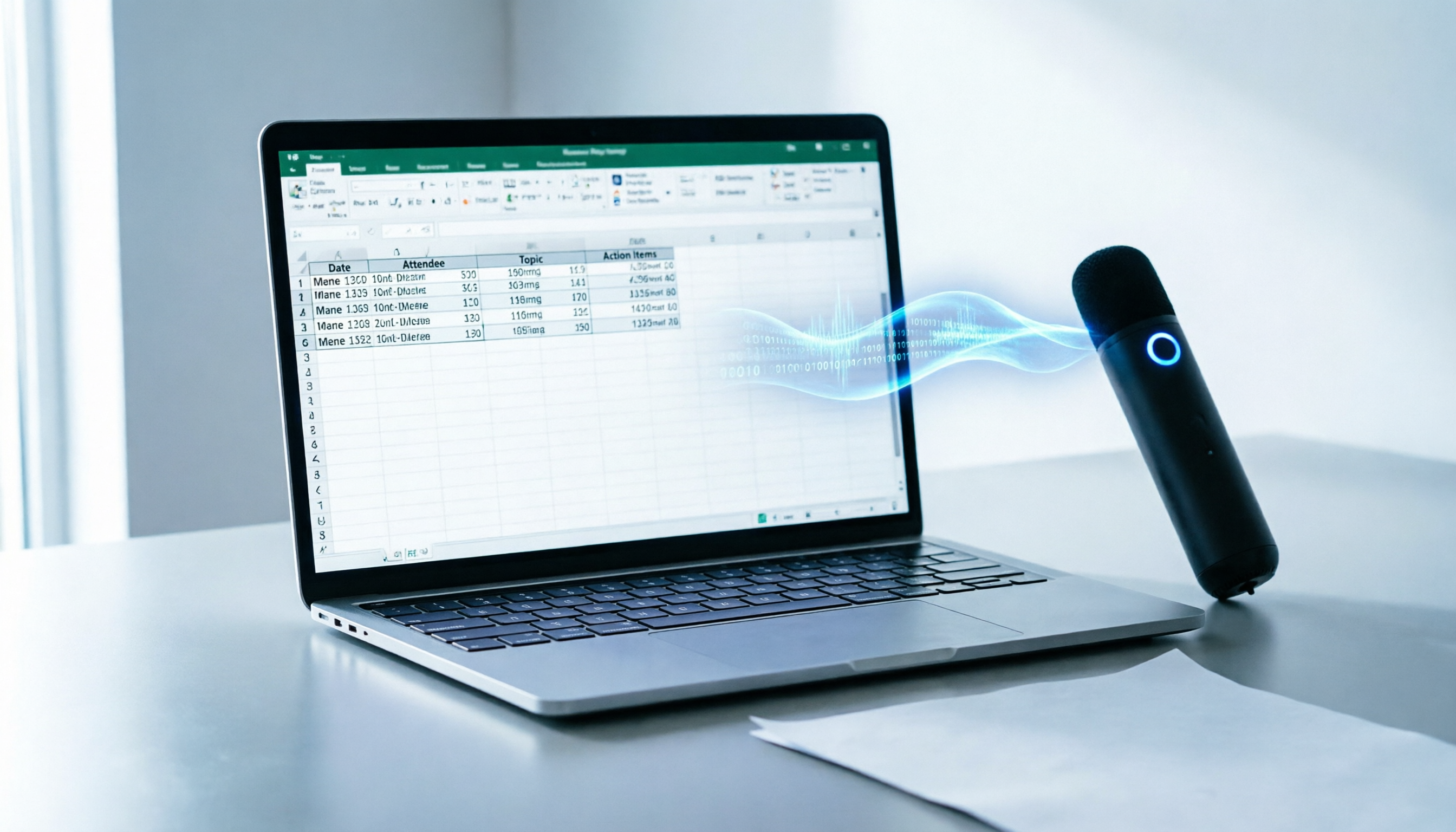 會議記錄表格 Excel 怎麼做？5款 AI 工具比較與自動化教學