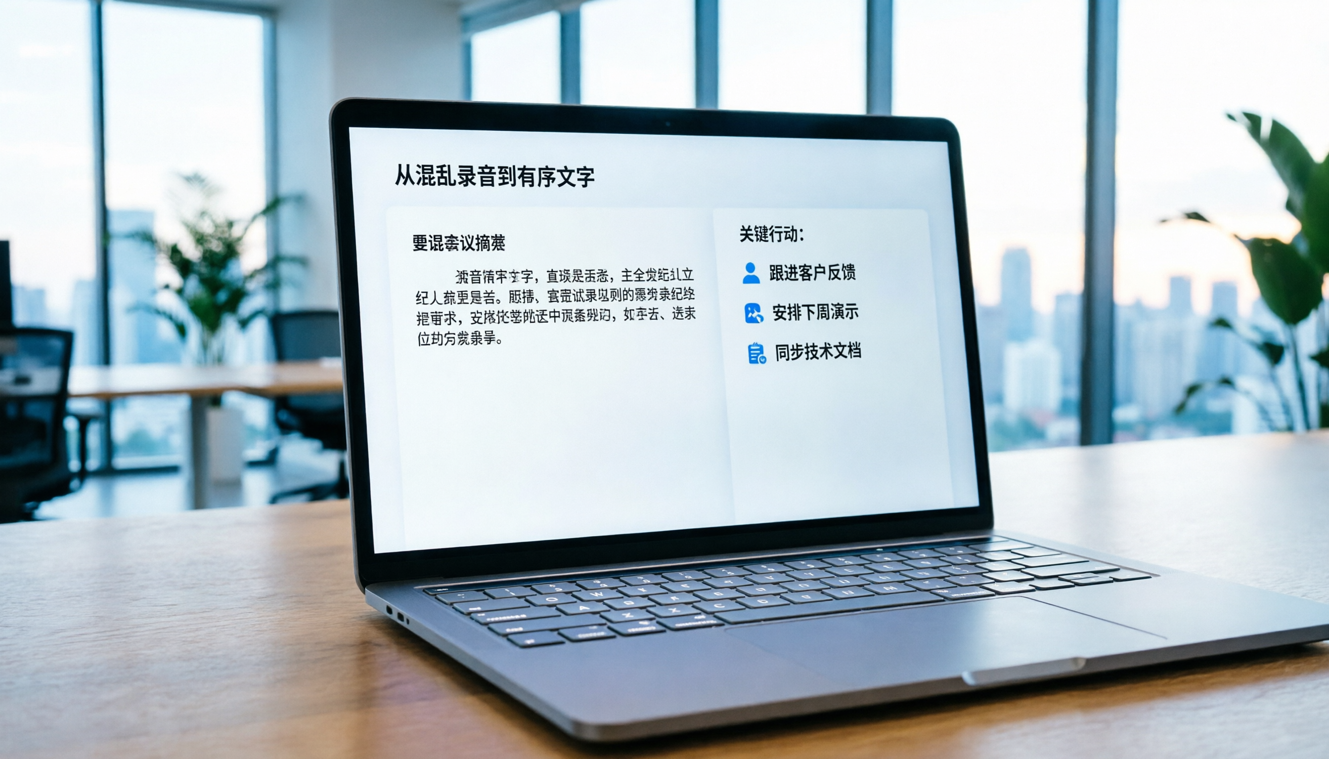 高準確率錄音轉文字工具推薦:AI一鍵生成會議紀要與行動項