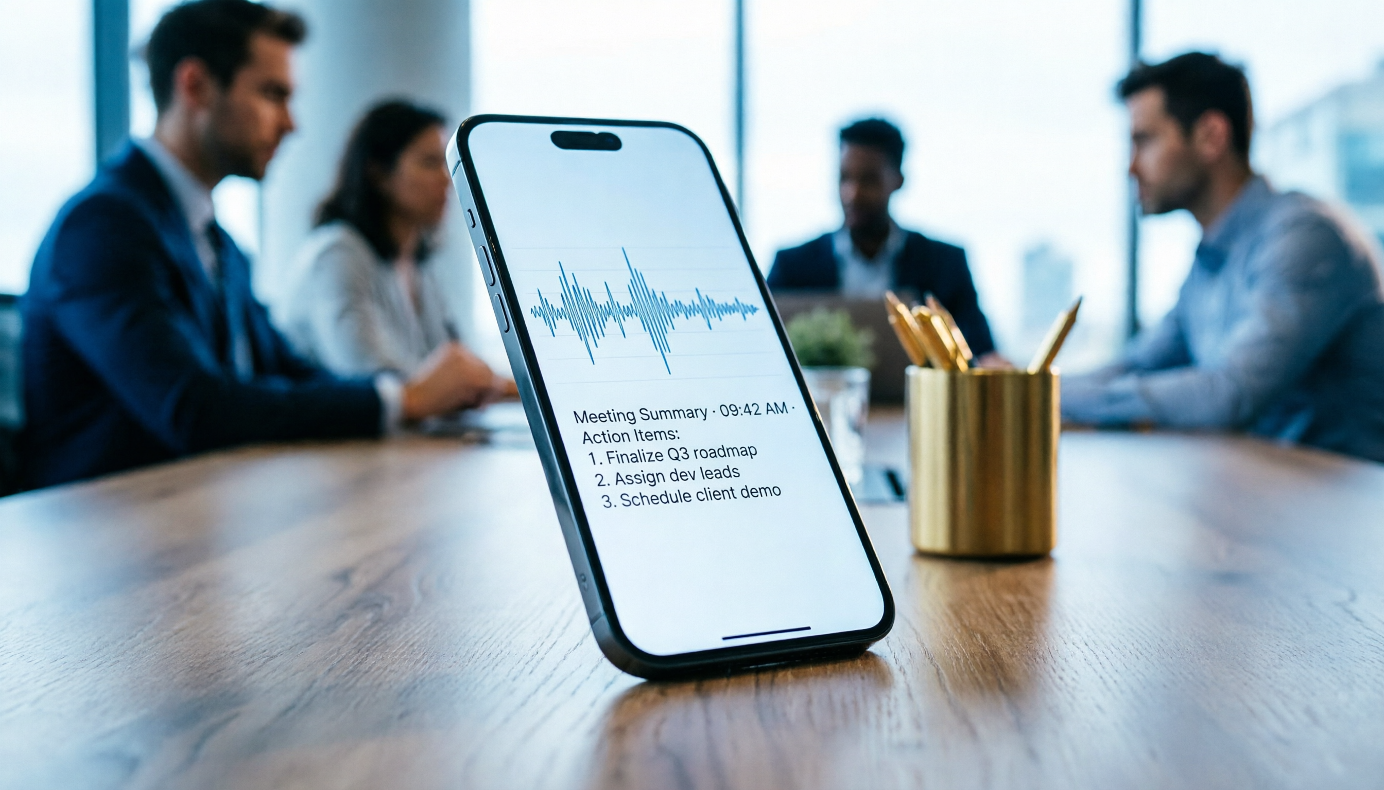 iPhone 開會錄音轉文字怎麼做？2026 精選工具評測與實戰教學（含 Tinrec AI 摘要）