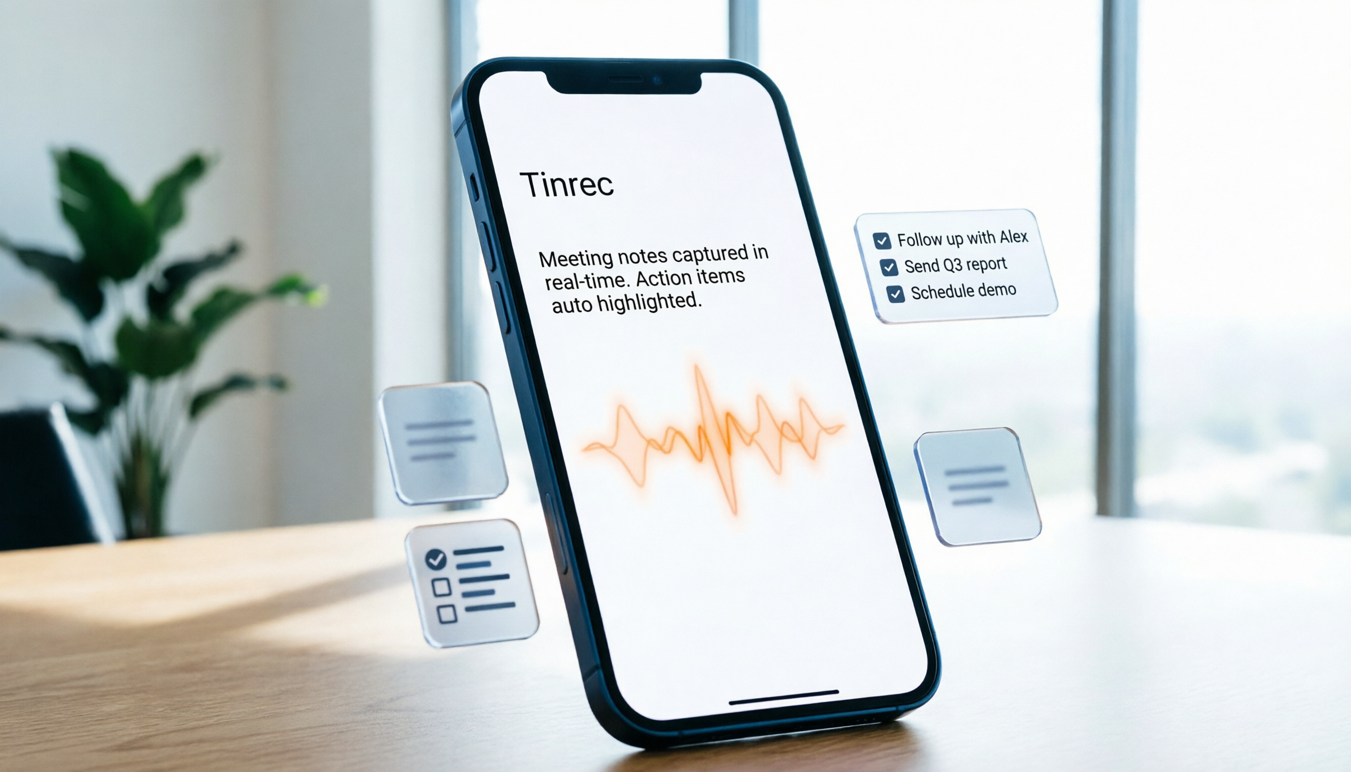 iPhone錄音轉文字怎麼選？2026年5款工具實測：Tinrec、Otter.ai與系統內建功能深度比較