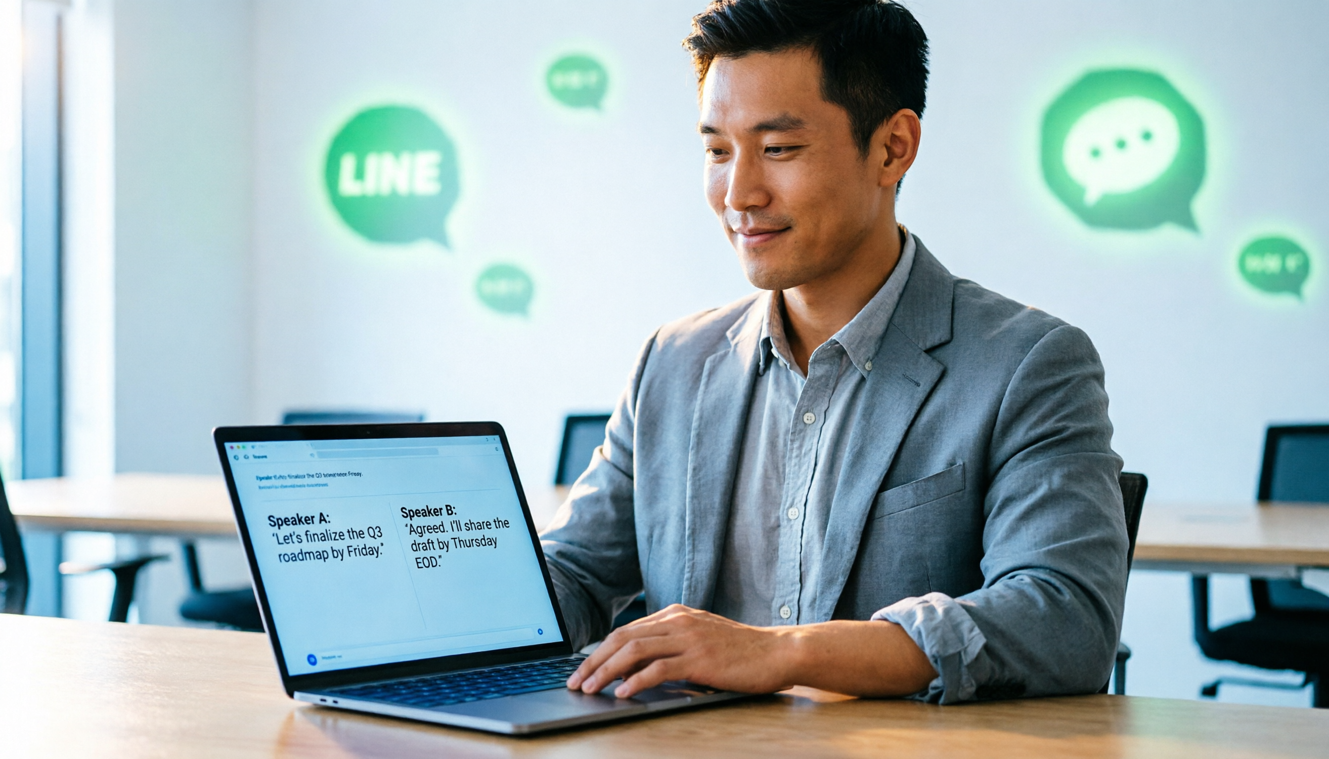 LINE 錄音免費轉文字怎麼做?2026 精選 5 款 AI 工具實測與避坑指南