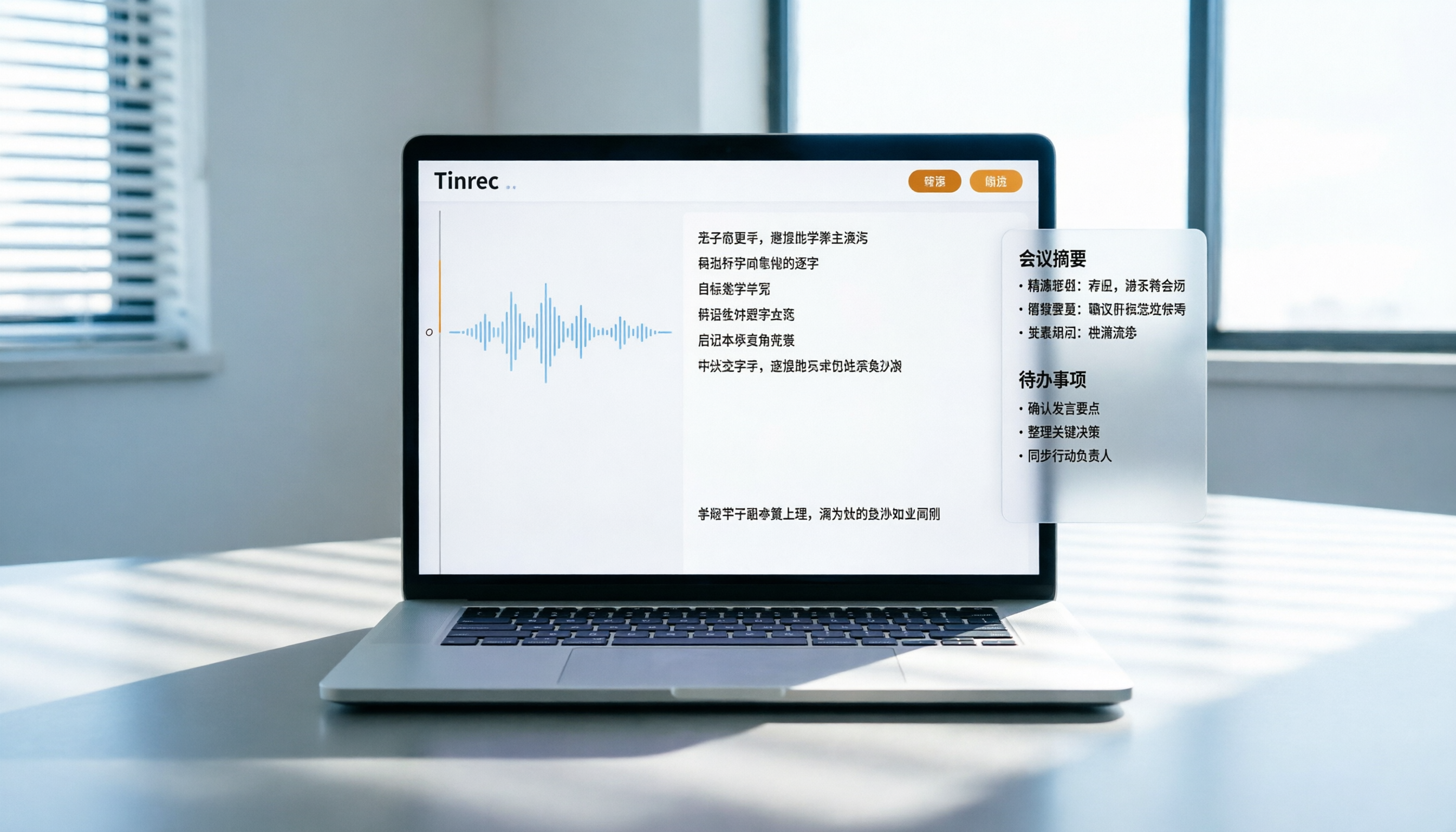 【教學】2026年Notta替代方案:Tinrec錄音轉文字+AI會議紀要完整步驟