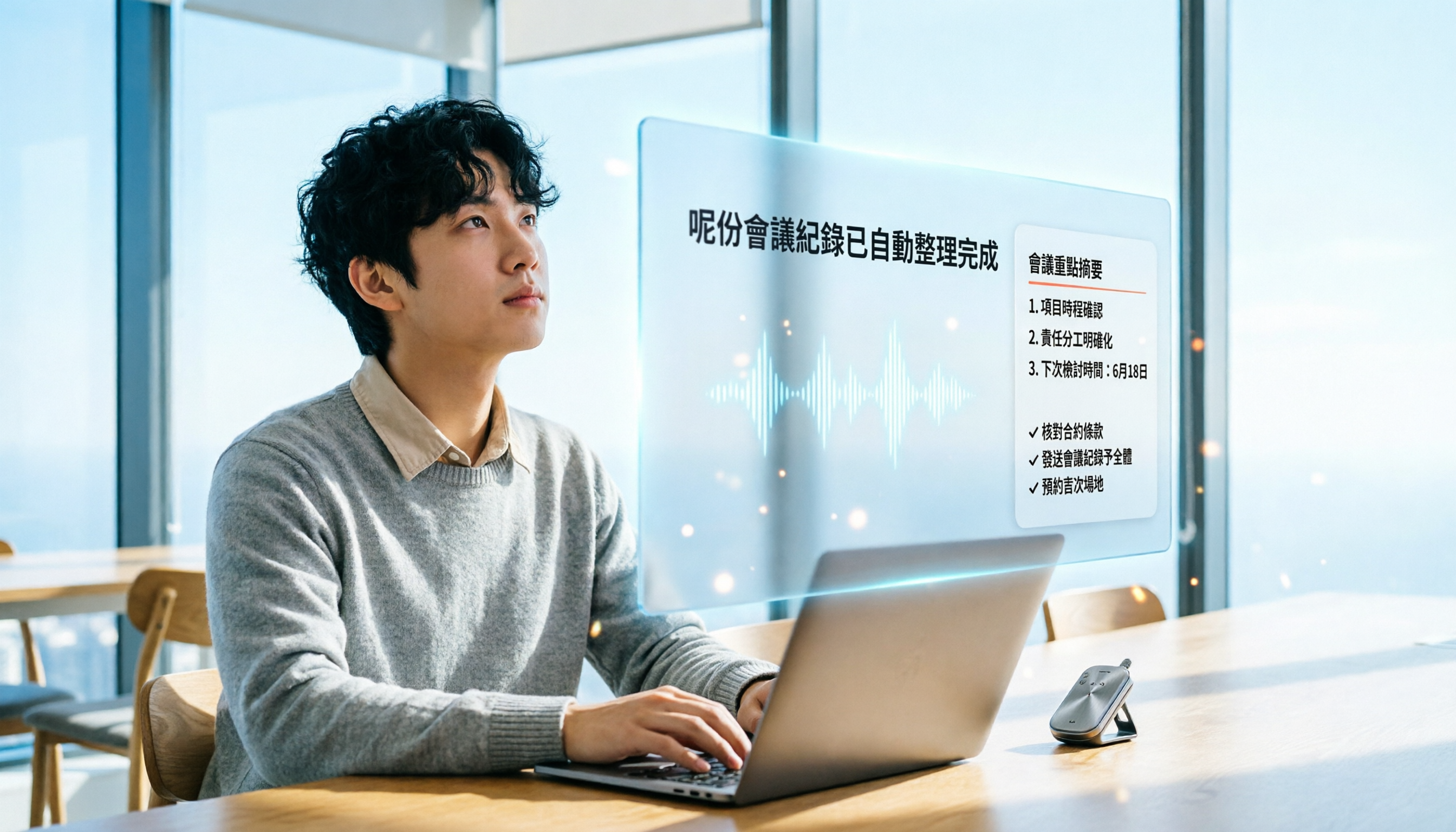【教學】2026年Tinrec錄音轉文字：支援粵語、自動生成會議紀要