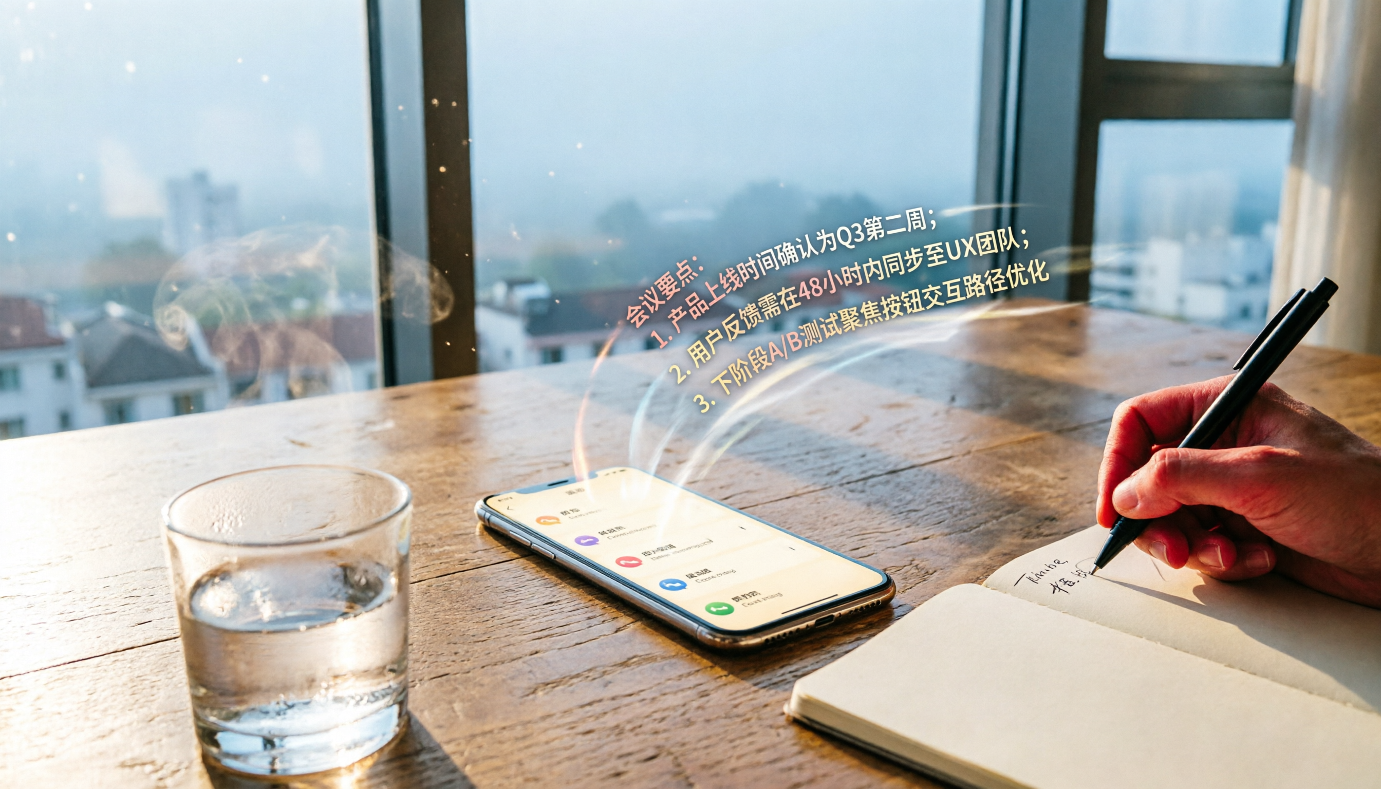 2026年4款iPhone通話錄音轉文字App實測對比：誰的AI紀要最省時間？