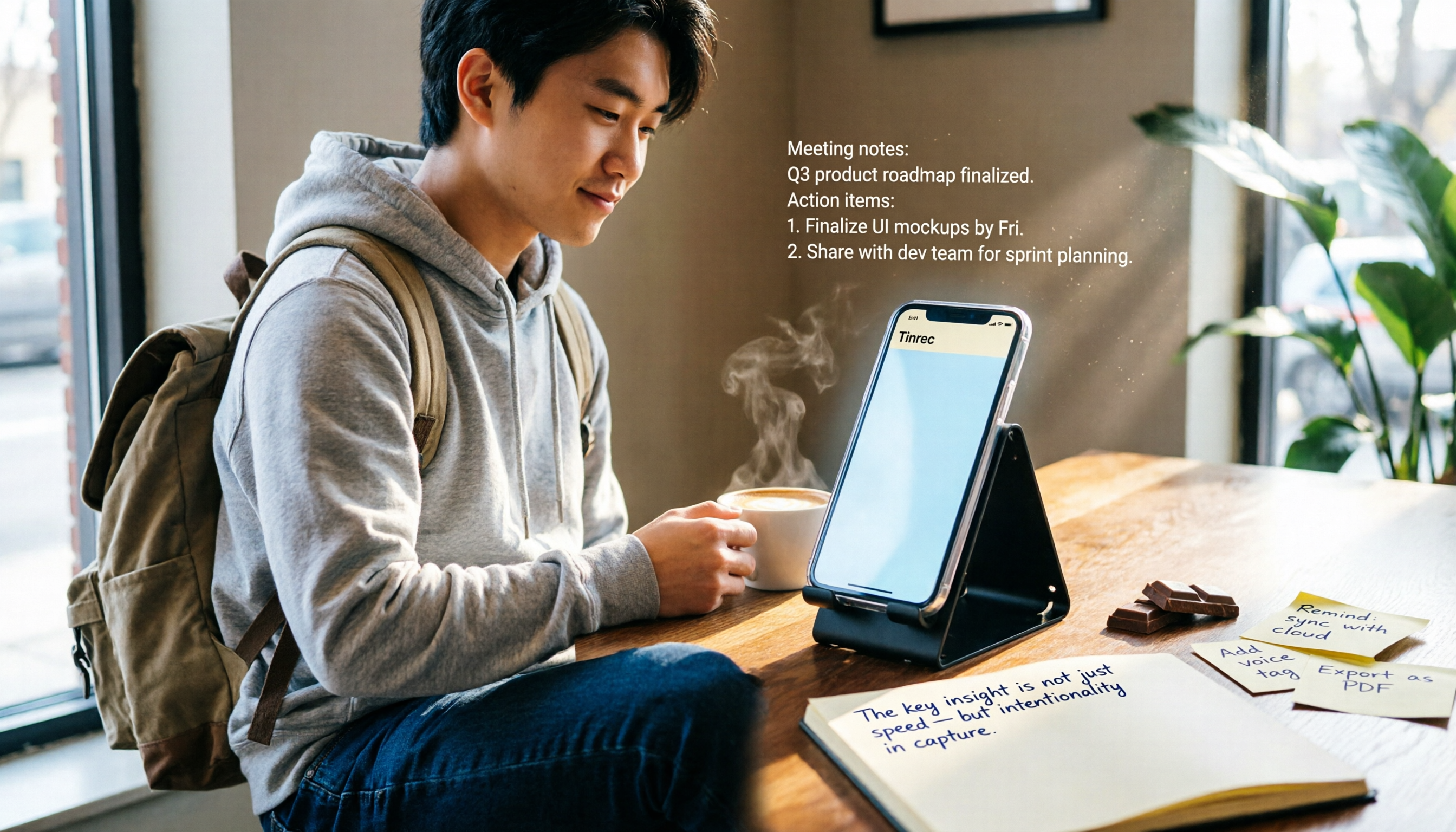 【教學】2026年iPhone語音轉文字實測:內建聽寫+App對比,這款AI問答讓筆記整理快3倍