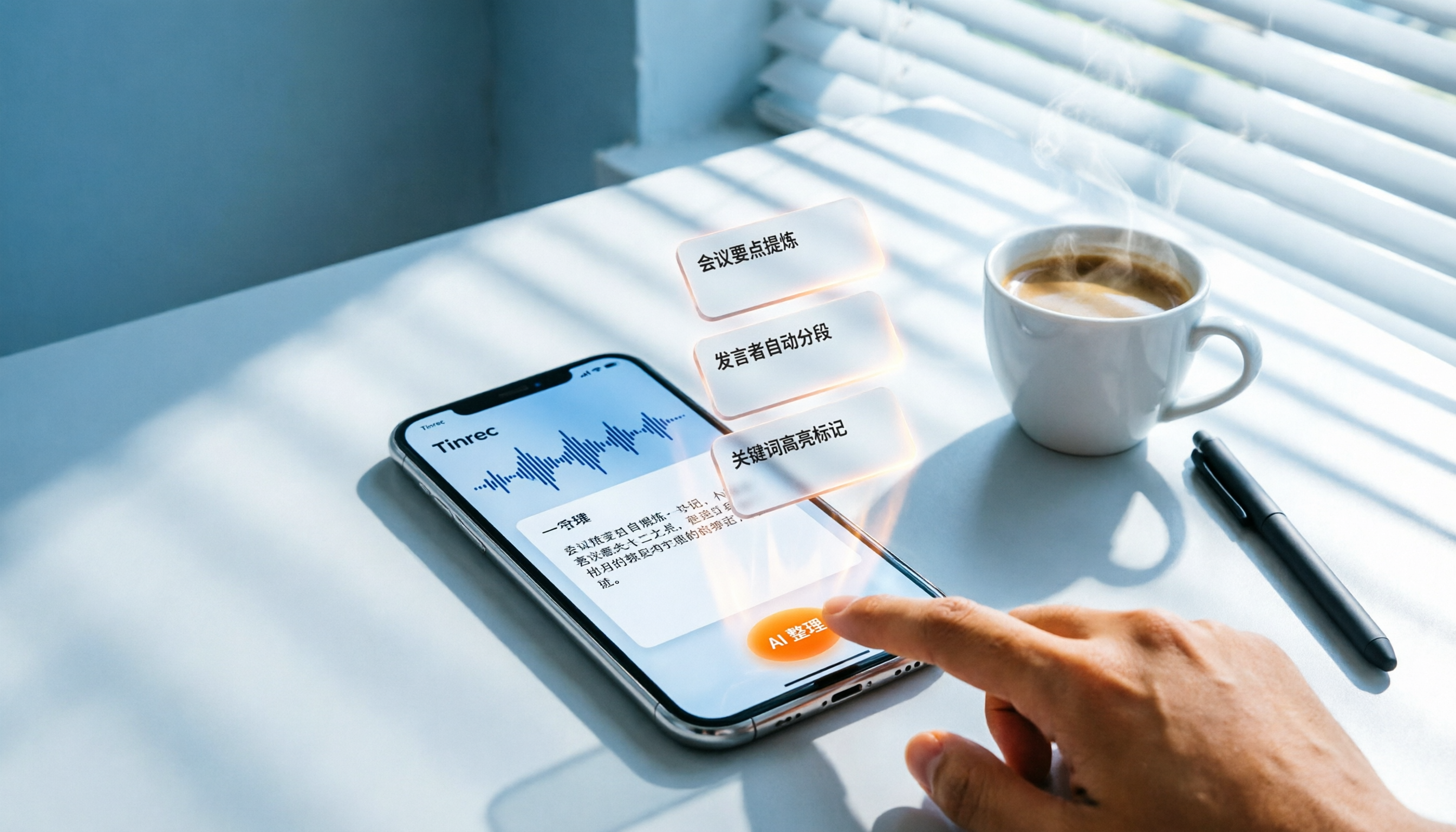 2026年值得推薦的3步驟搞定iPhone語音轉文字:錄音、轉寫、AI整理一次學會