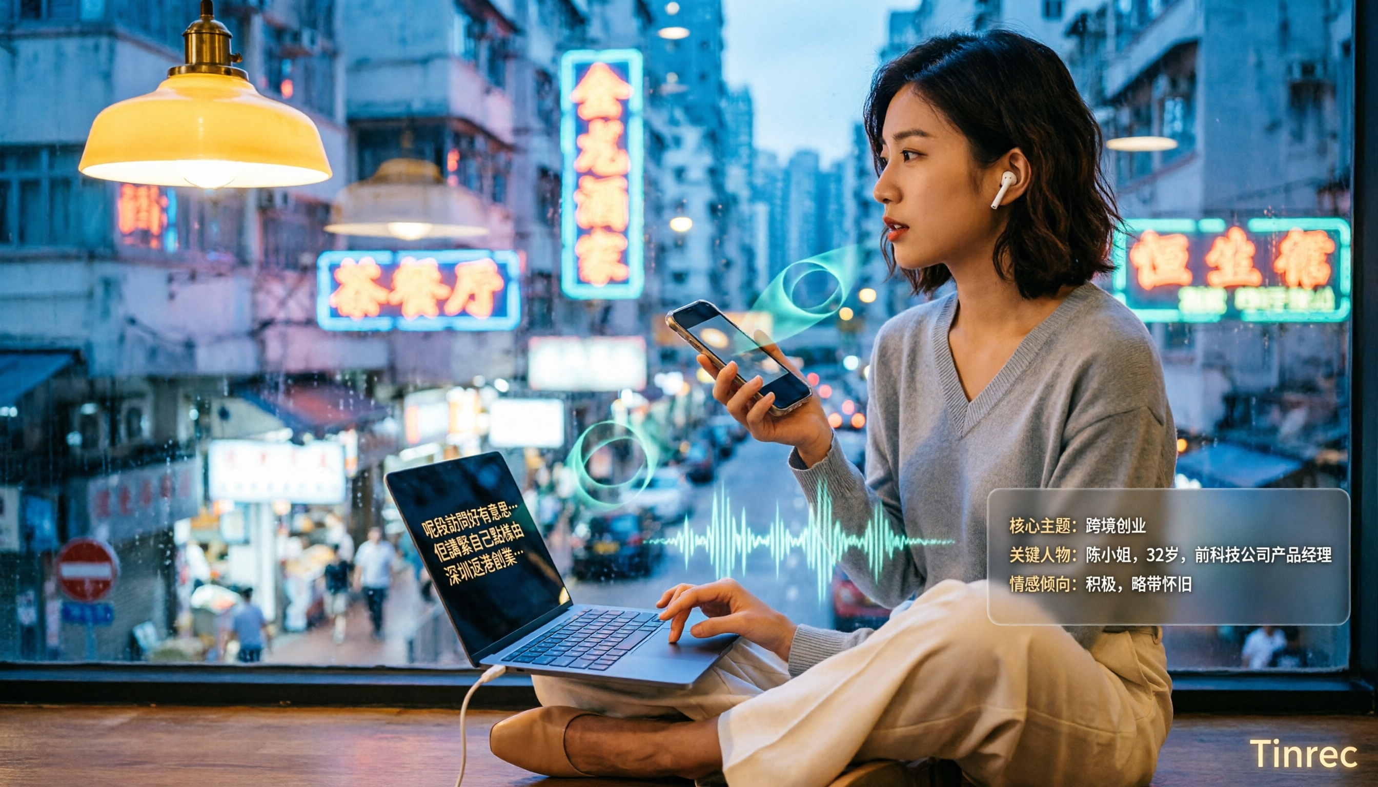 【教學】2026年廣東話錄音轉文字工具:Tinrec多來源轉寫+AI對話查詢