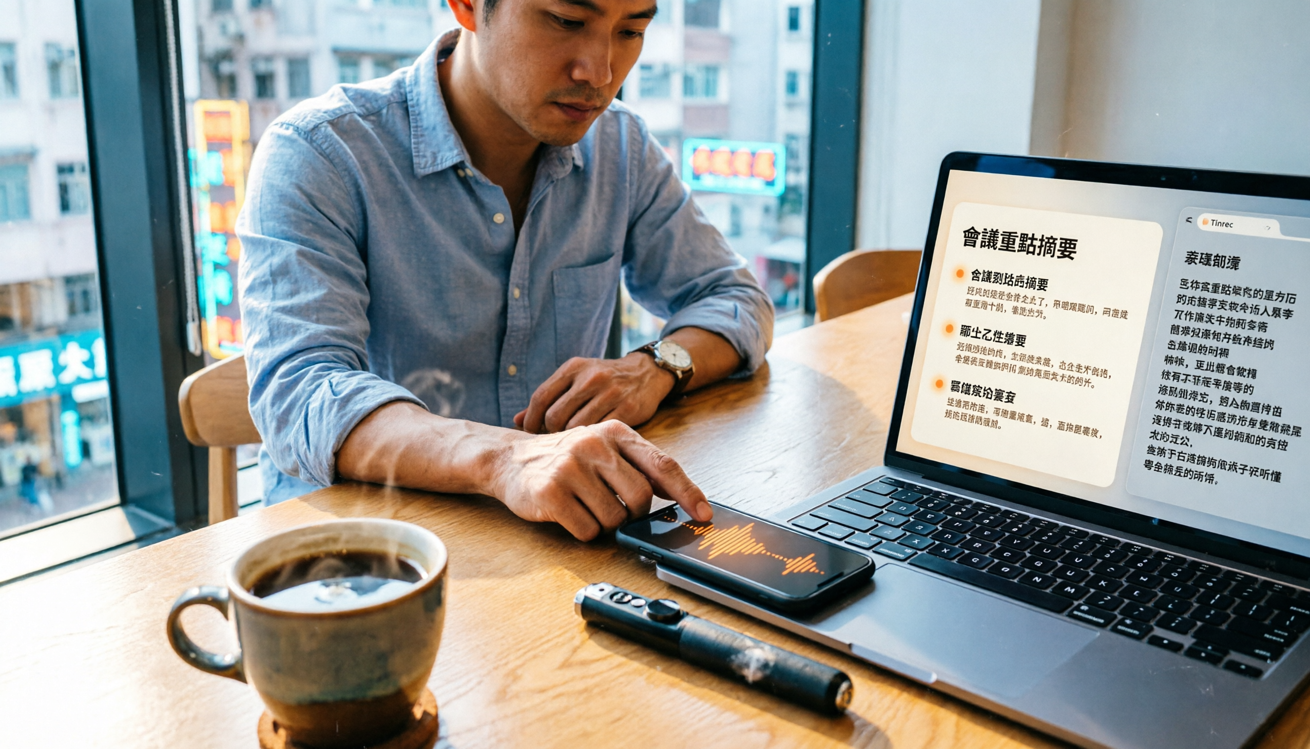 2026年Tinrec vs Google AI Studio:5維度PK,粵語錄音轉文字誰更適合?