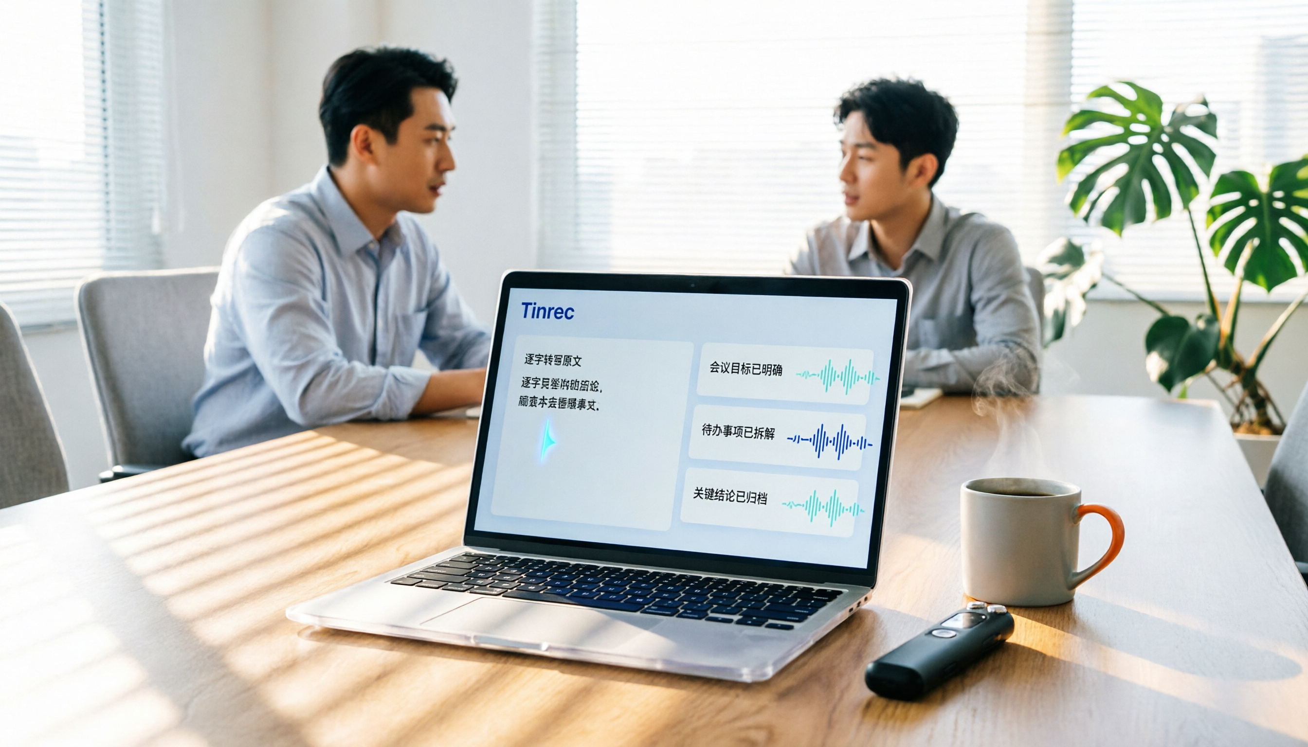 2026年4款錄音轉文字App實測對比：Tinrec的中文會議整理最省時間？