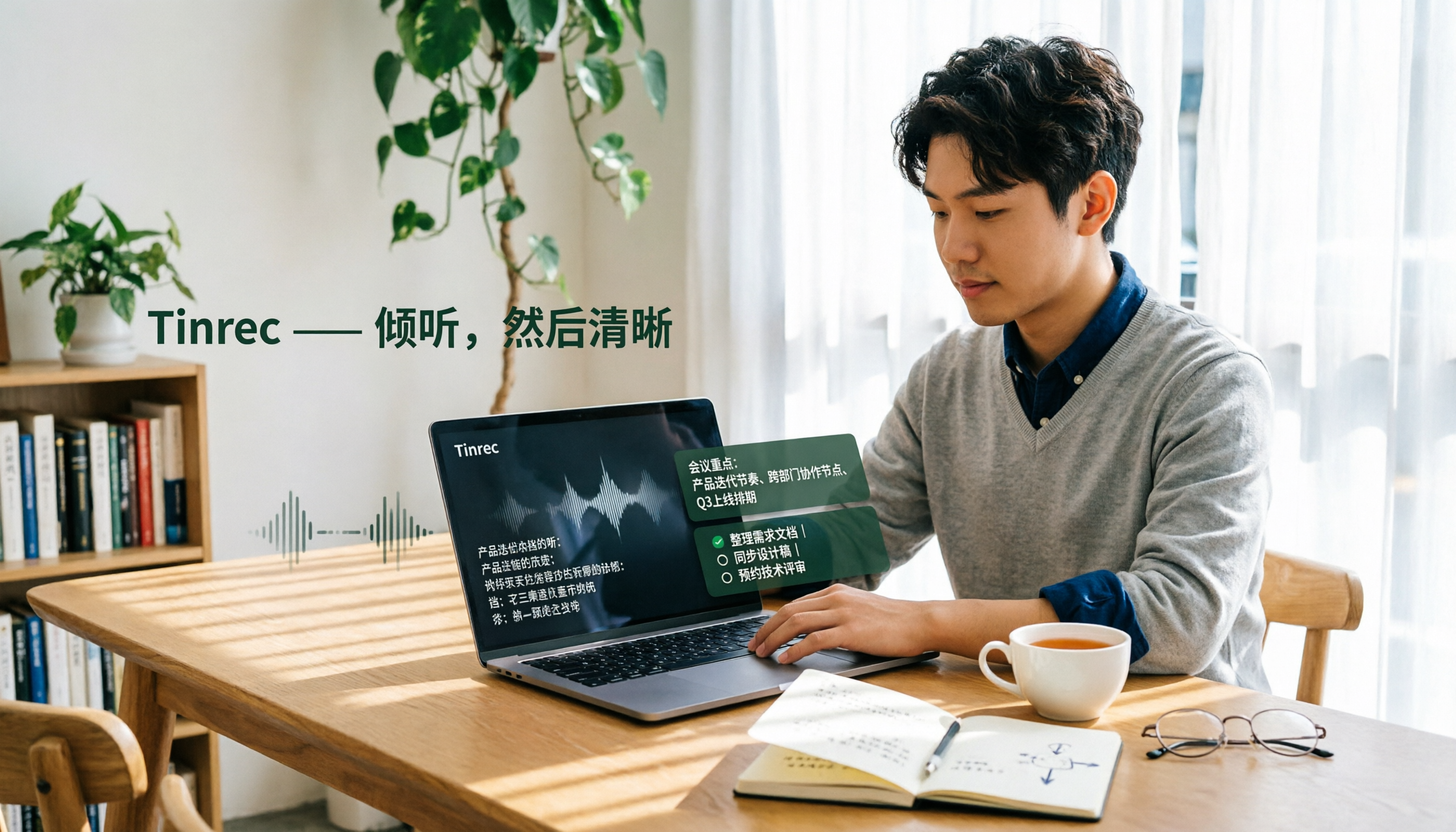 2026年錄音轉文字免費方案整理:Tinrec 等 3 款一次看